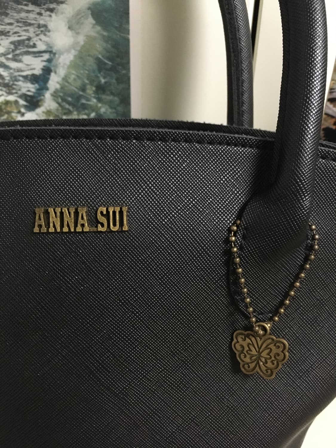 일본빈티지 안나수이 블랙 크로스백 상품이미지5