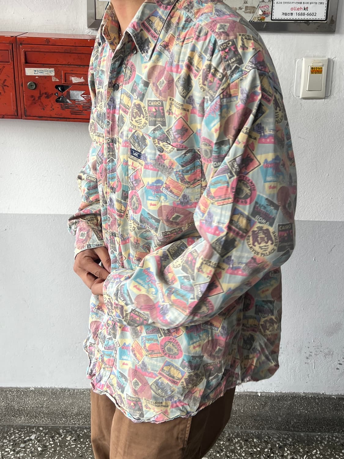 LEE 스탬프 셔츠 상품이미지1