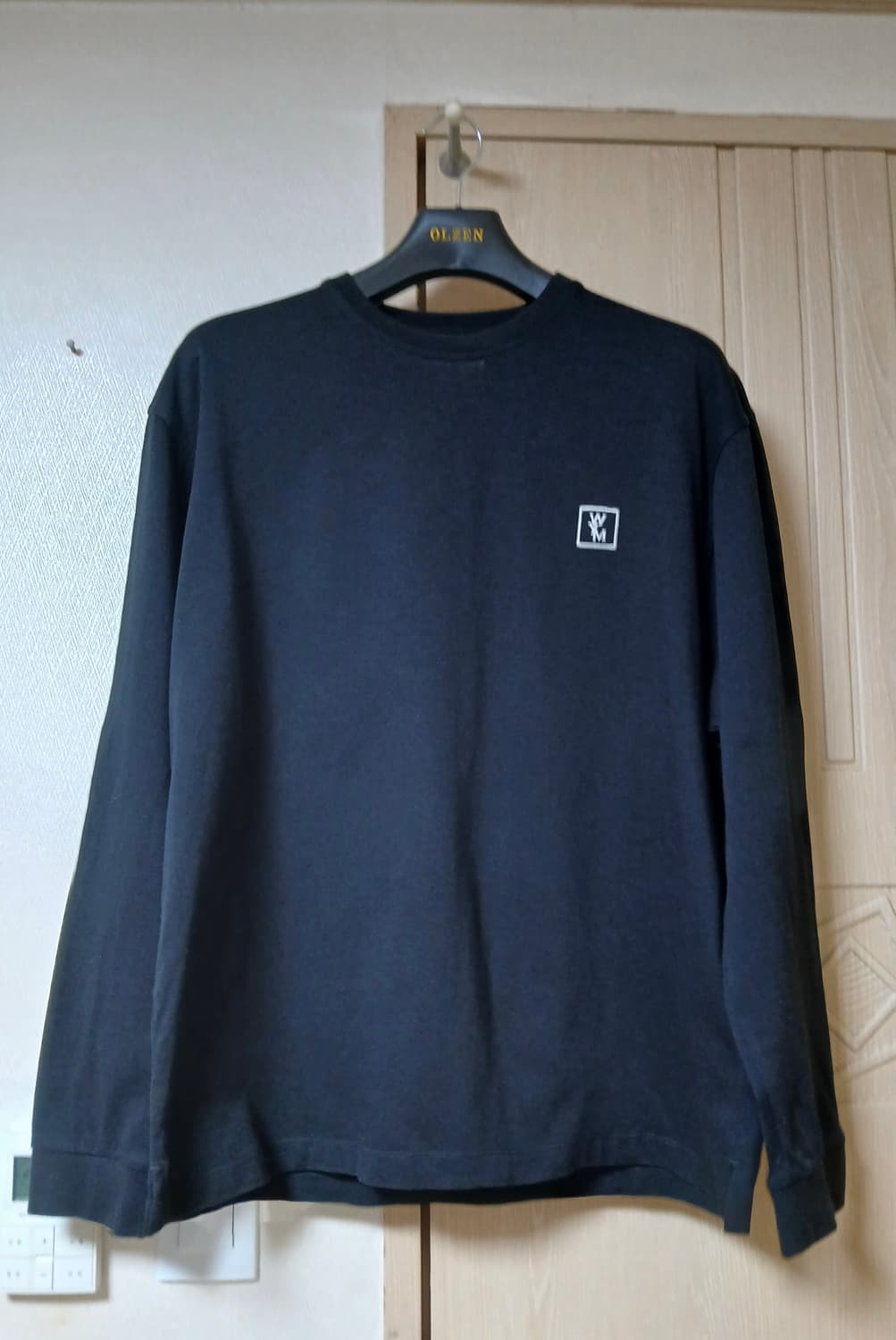 우영미 백로고 롱 슬리브 상품이미지1