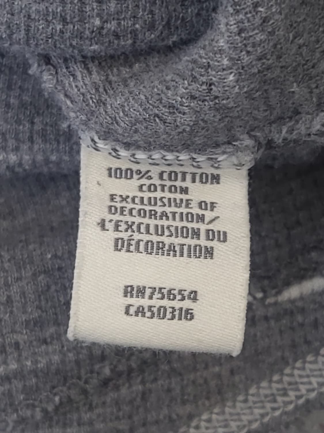 아베크롬비 스트라이프 긴팔티 그레이 L 상품이미지5