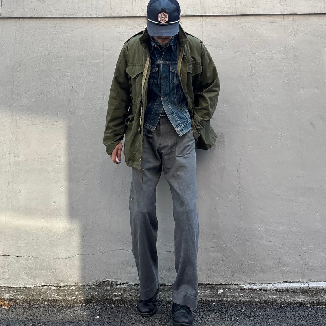 아페쎄 헤비 드릴 코튼 워크 팬츠 상품이미지3