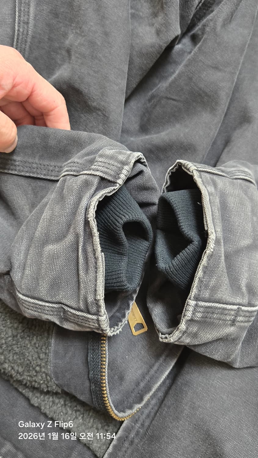 칼하트 j141 샌드스톤 블랙 L 상품이미지7