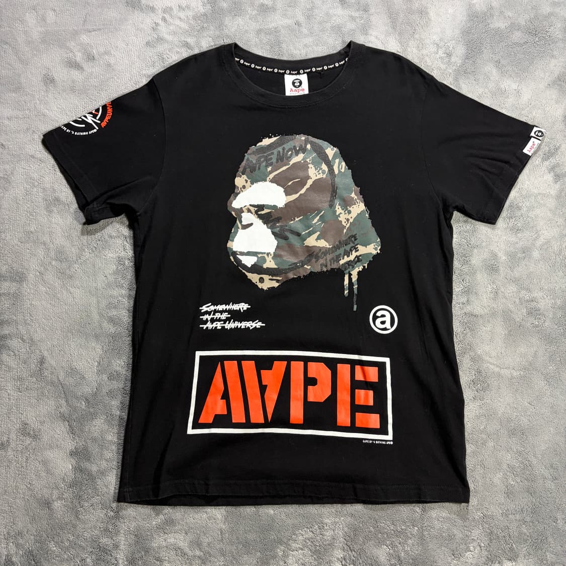 Aape에이프 프린팅 반팔 상품이미지1