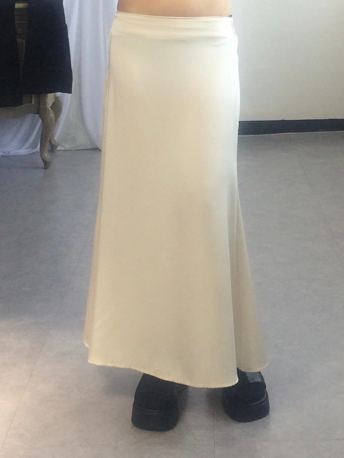 Glossy long skirt 상품이미지7