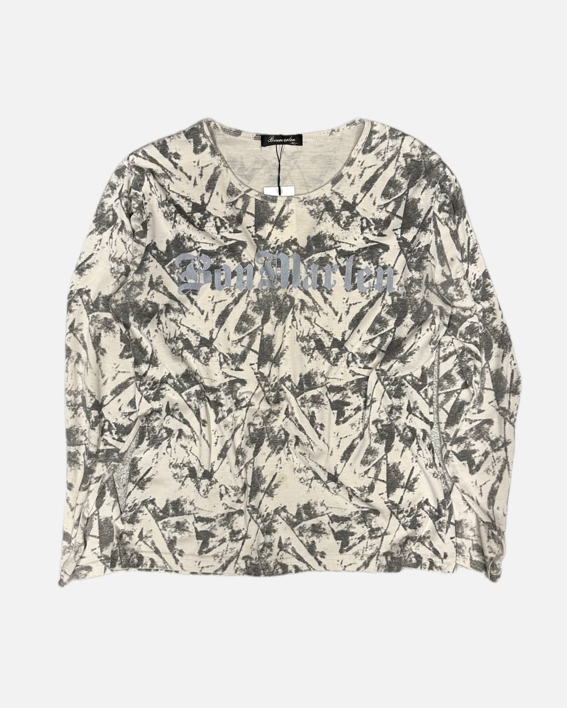 grunge pattern logo t-shirt 상품이미지1