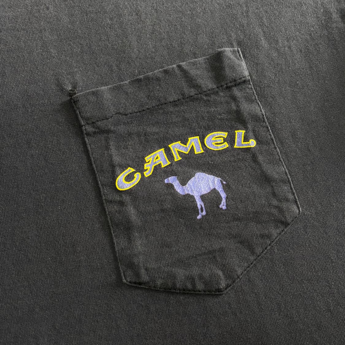 90s 빈티지 카멜 Joe place 반팔 티셔츠 상품이미지6