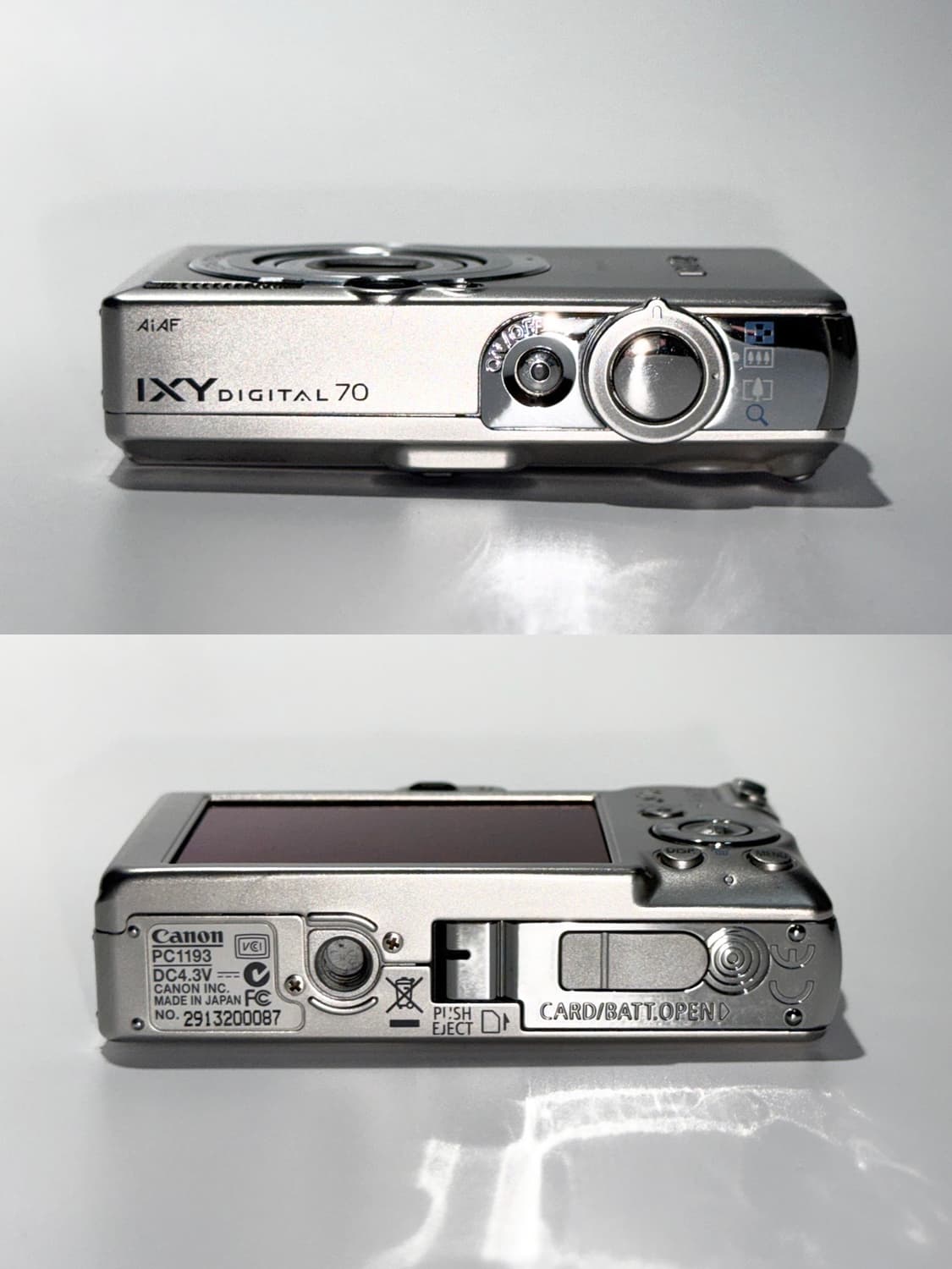 [미품풀박스!] 캐논 익시 ixy70 (익서스 ixus60) 디카 풀박스 상품이미지10