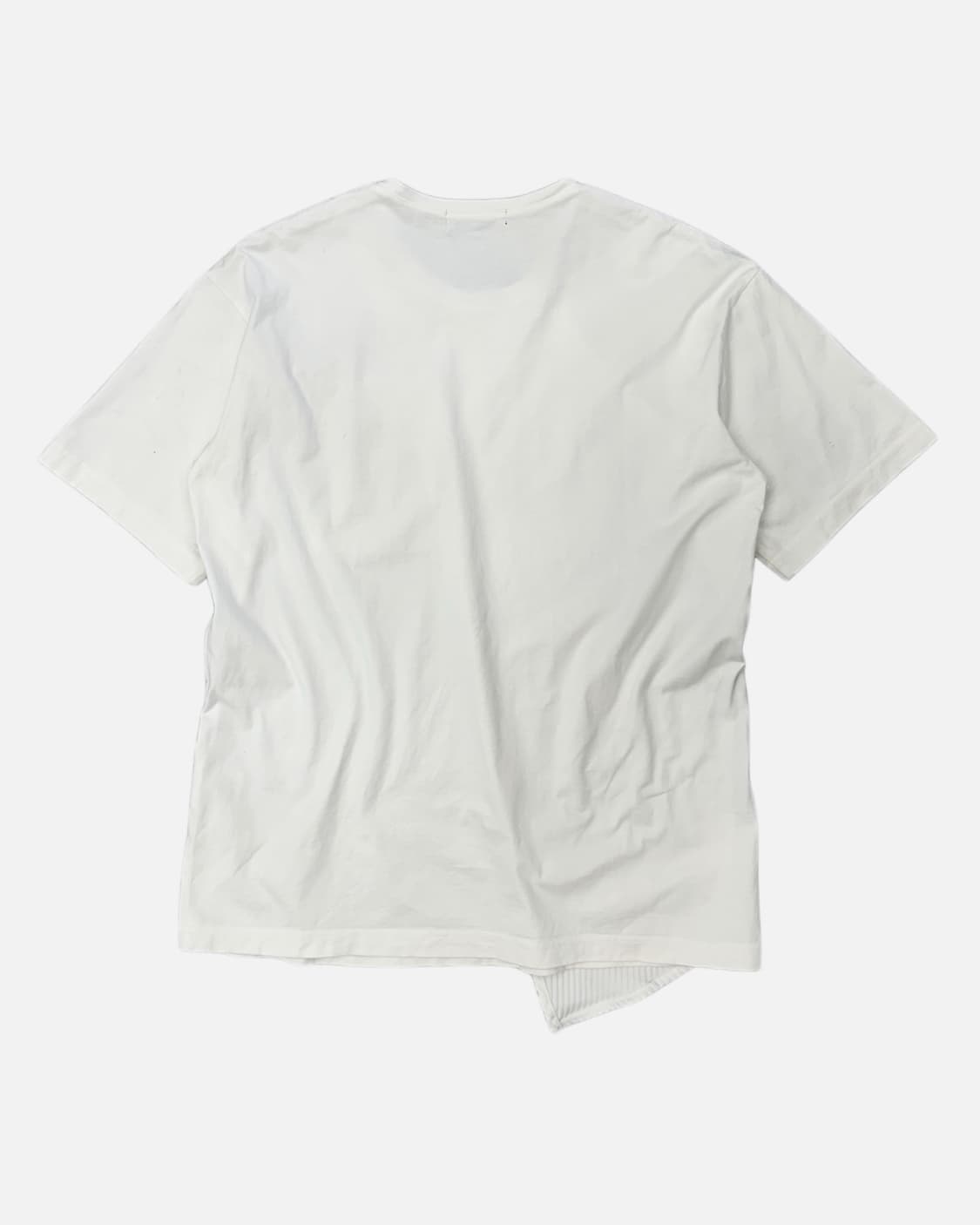 wrap ribbed layer pocket t-shirt 상품이미지5