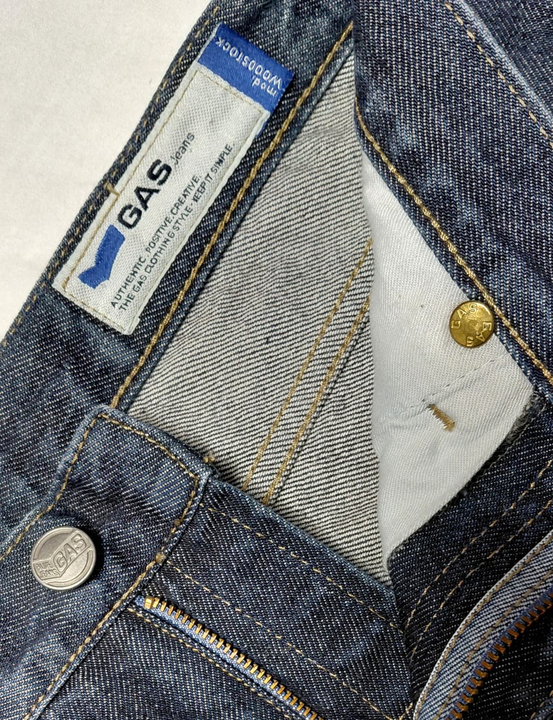 [W30] GAS Jeans 가스 프리미엄 데님 'Woodstock' 상품이미지3