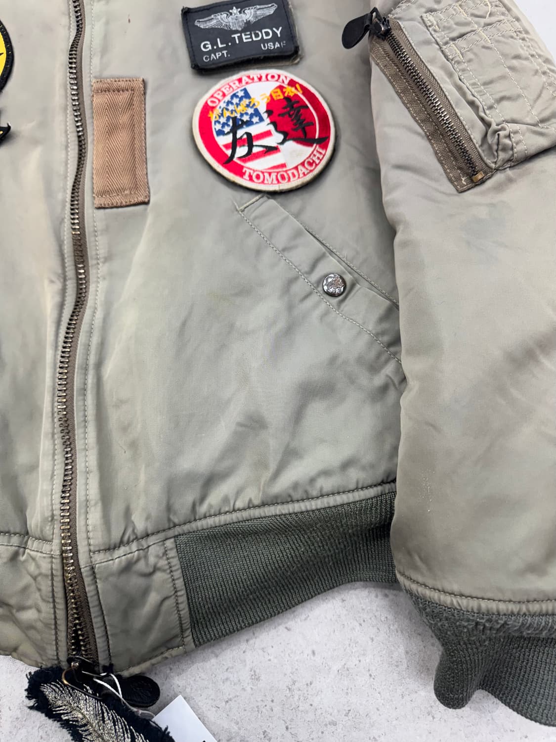 테드컴퍼니 ma-1 자켓 상품이미지5