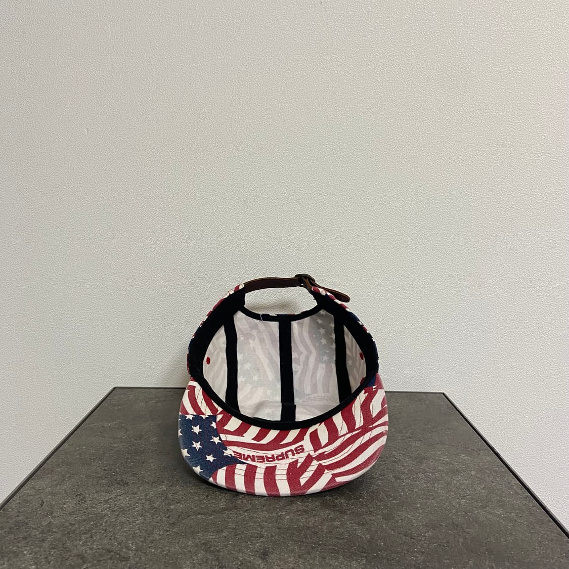 슈프림 박스로고 캠프캡 모자 USA 성조기 상품이미지5