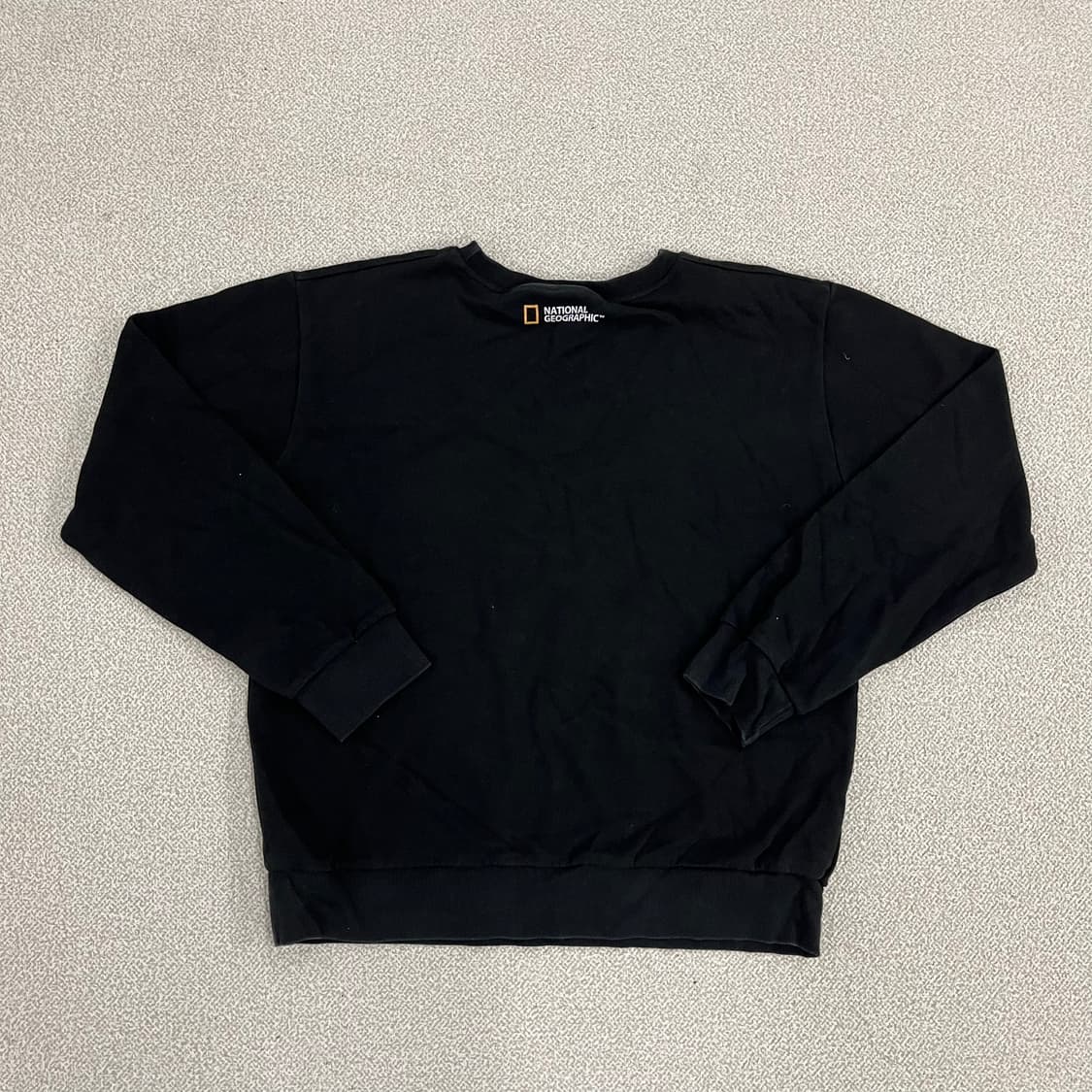 L 내셔널지오그래픽 빅로고 맨투맨 0123M 상품이미지3