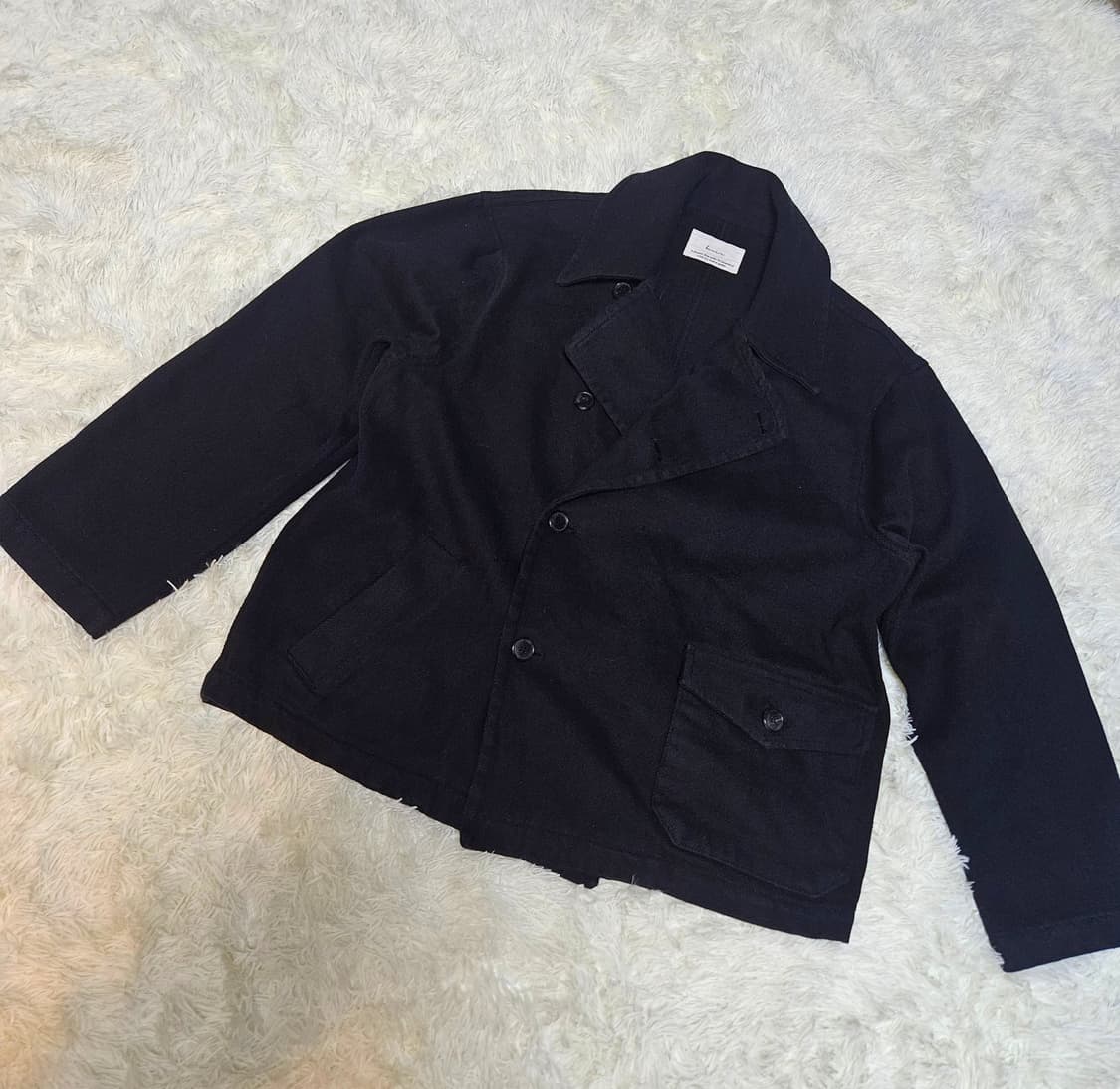 보우어(BOWER) VINTAGE COTTON 더블 자켓 Free 상품이미지5