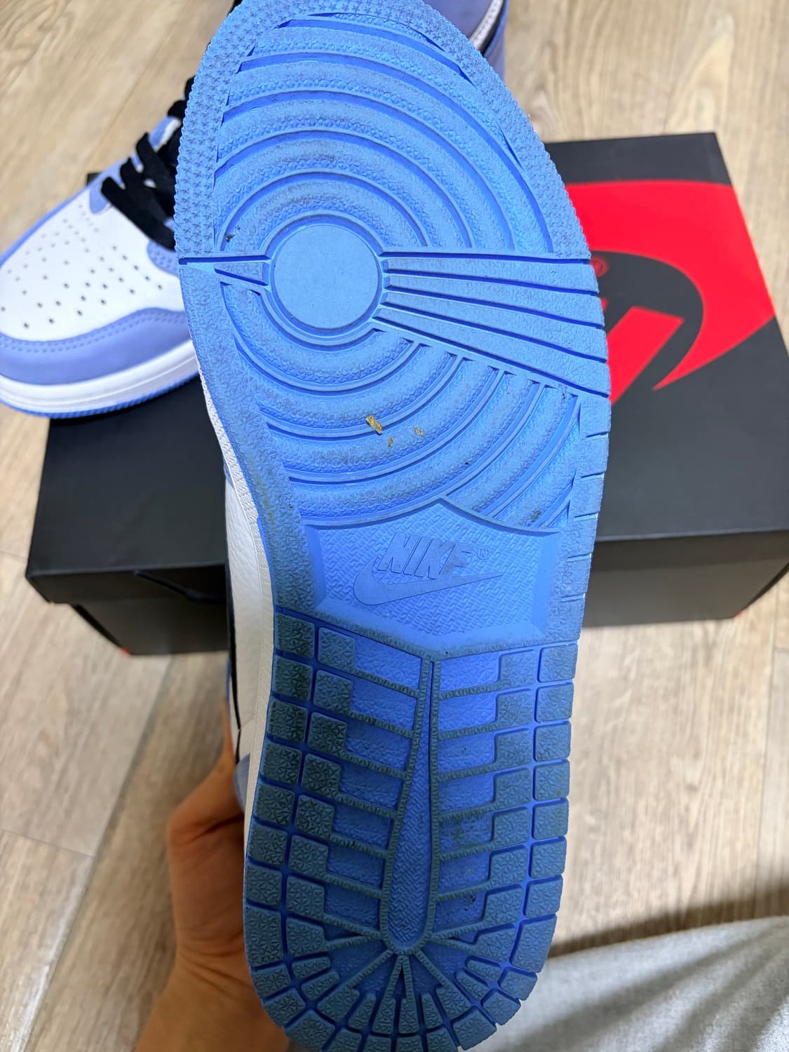 265) 조던1 하이 og 유니버시티 블루 상품이미지6