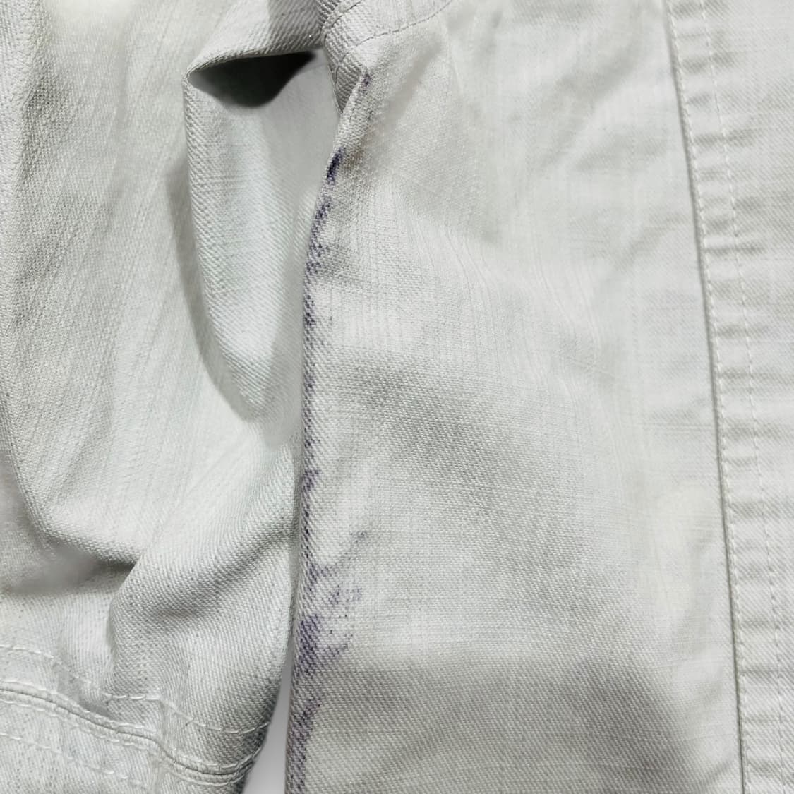 SCHLUSSEL white paint two-way jacket 상품이미지6