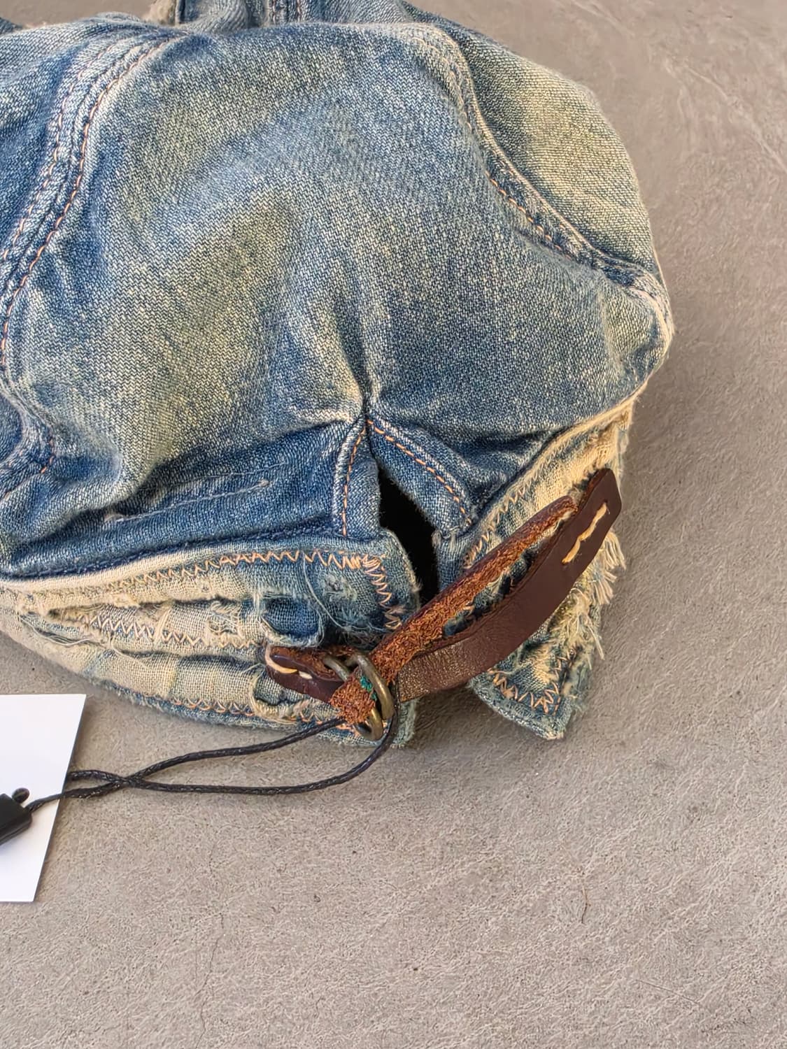 캐피탈 노인과 바다 12oz 데님 크래쉬 캡 상품이미지6