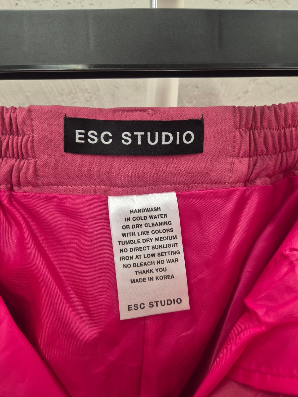 ESC STUDIO 핑크 바지 상품이미지4