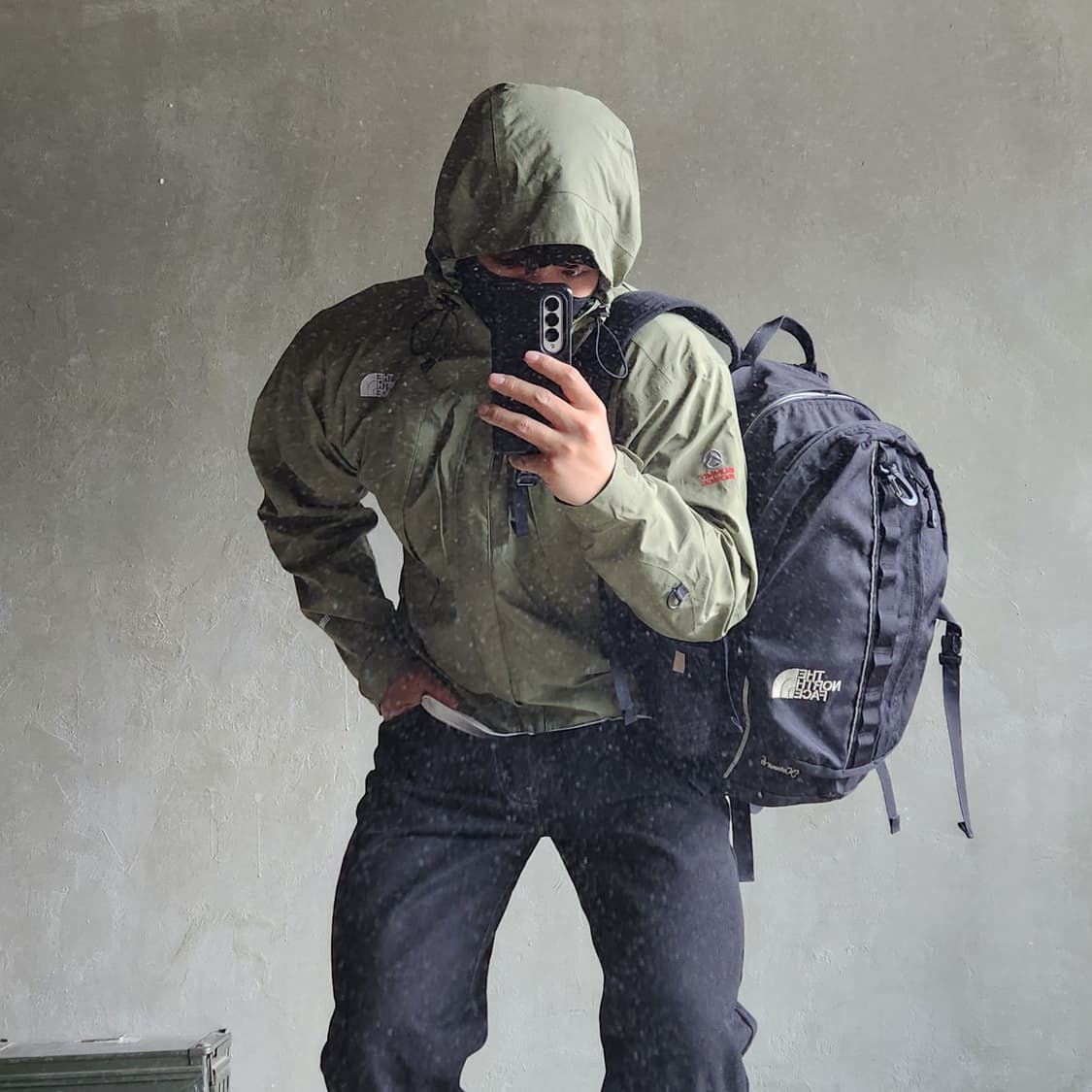 노스페이스 서밋 고어텍스xcr 자켓 (올리브카키) 상품이미지4