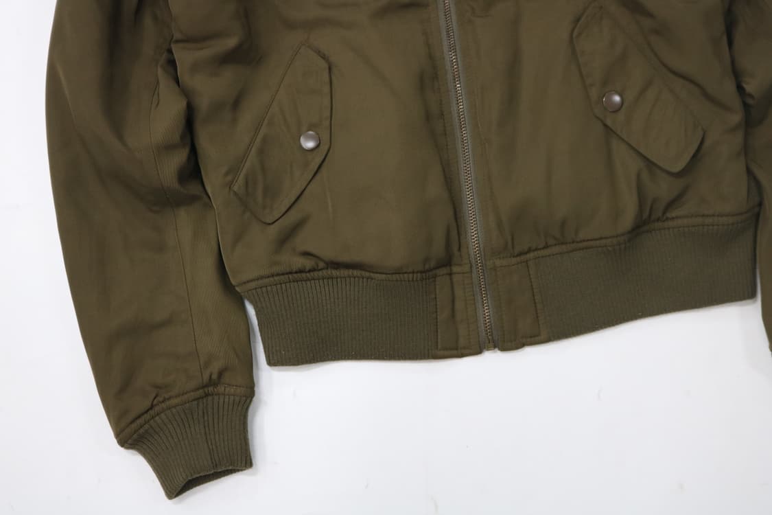 빈티지 카키 MA-1 항공 점퍼 (M) 상품이미지4