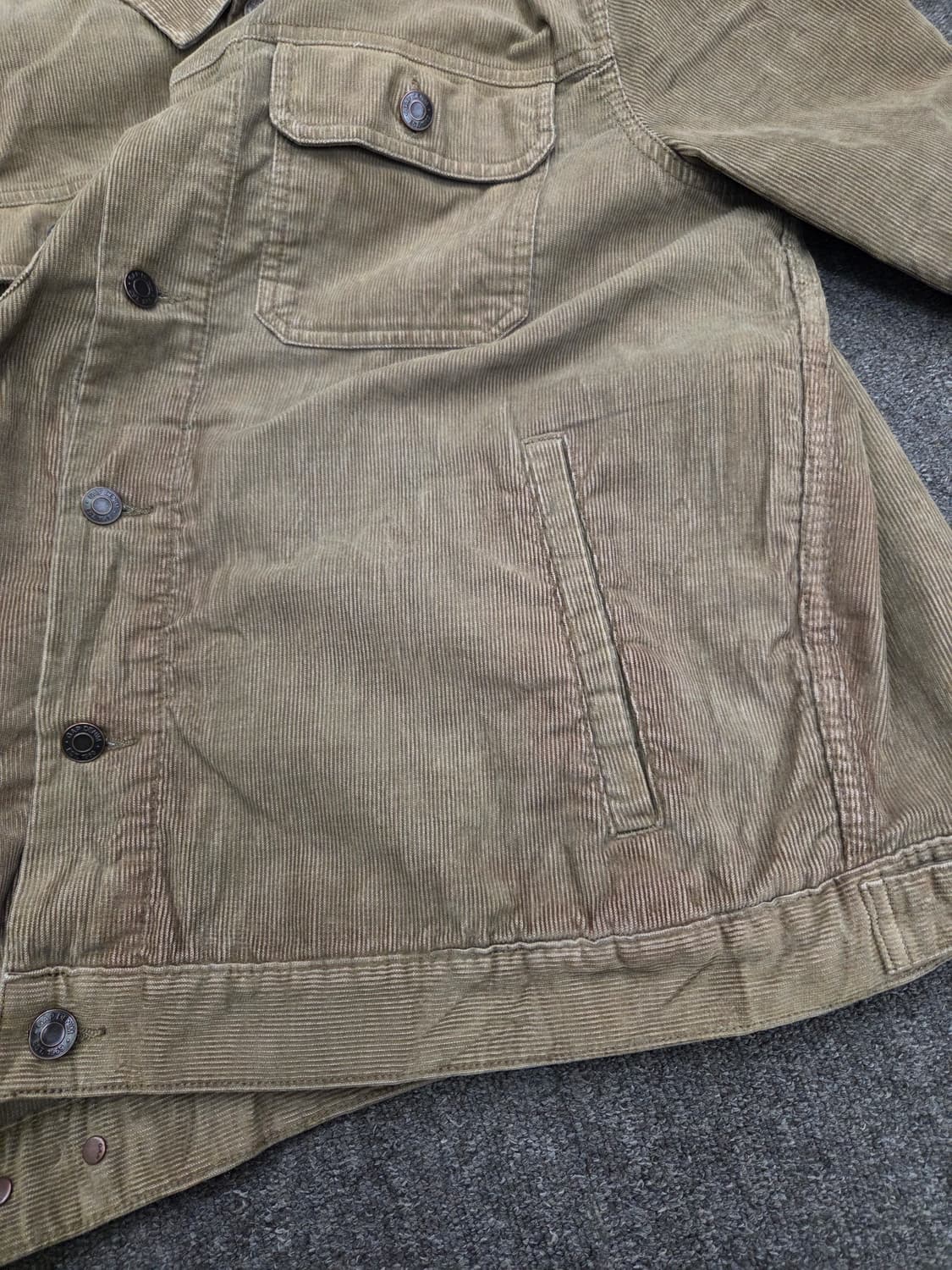 갭 코듀로이 트러커 자켓 상품이미지5