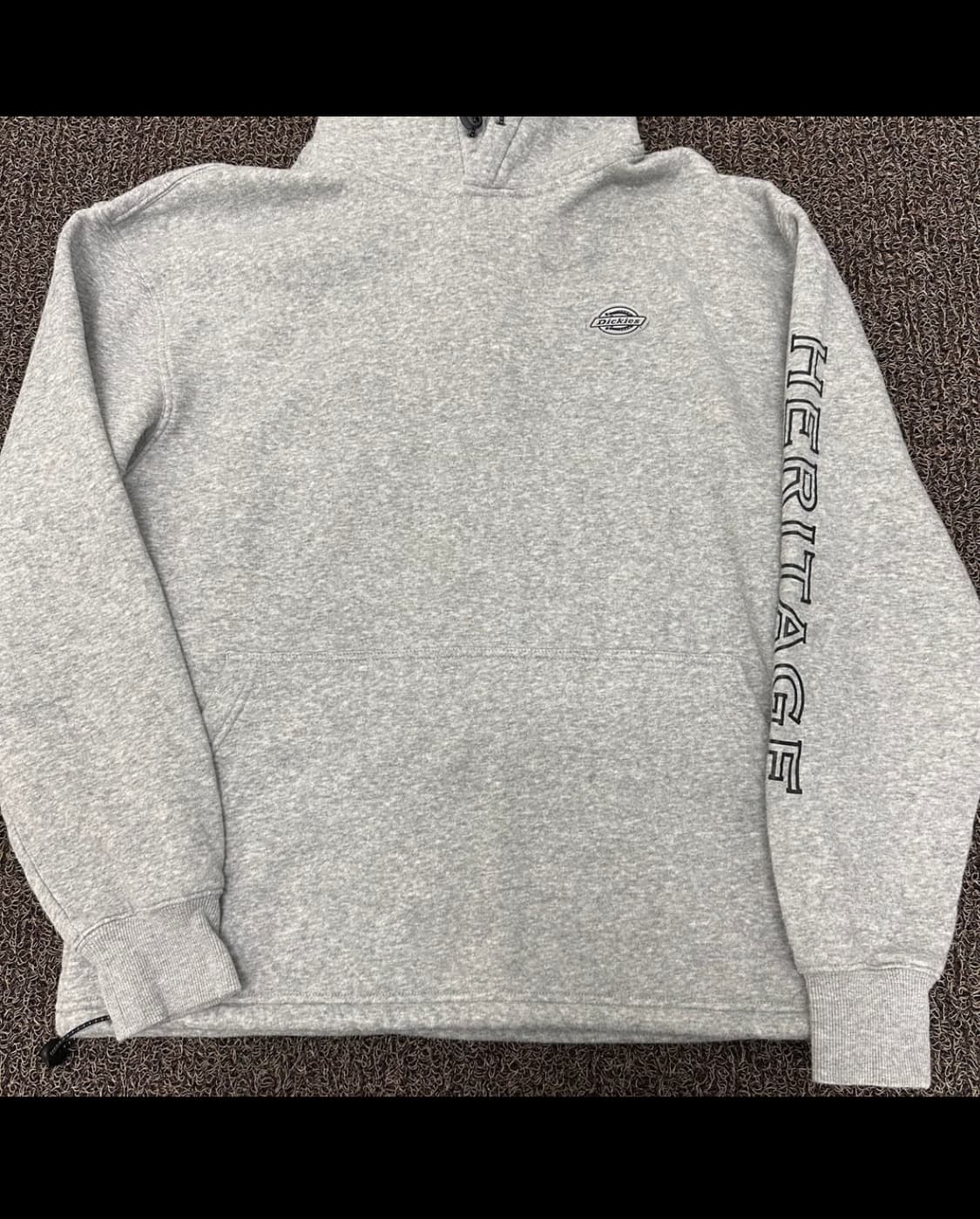 Dickies 디키즈 기모 후드티 그레이L 상품이미지3