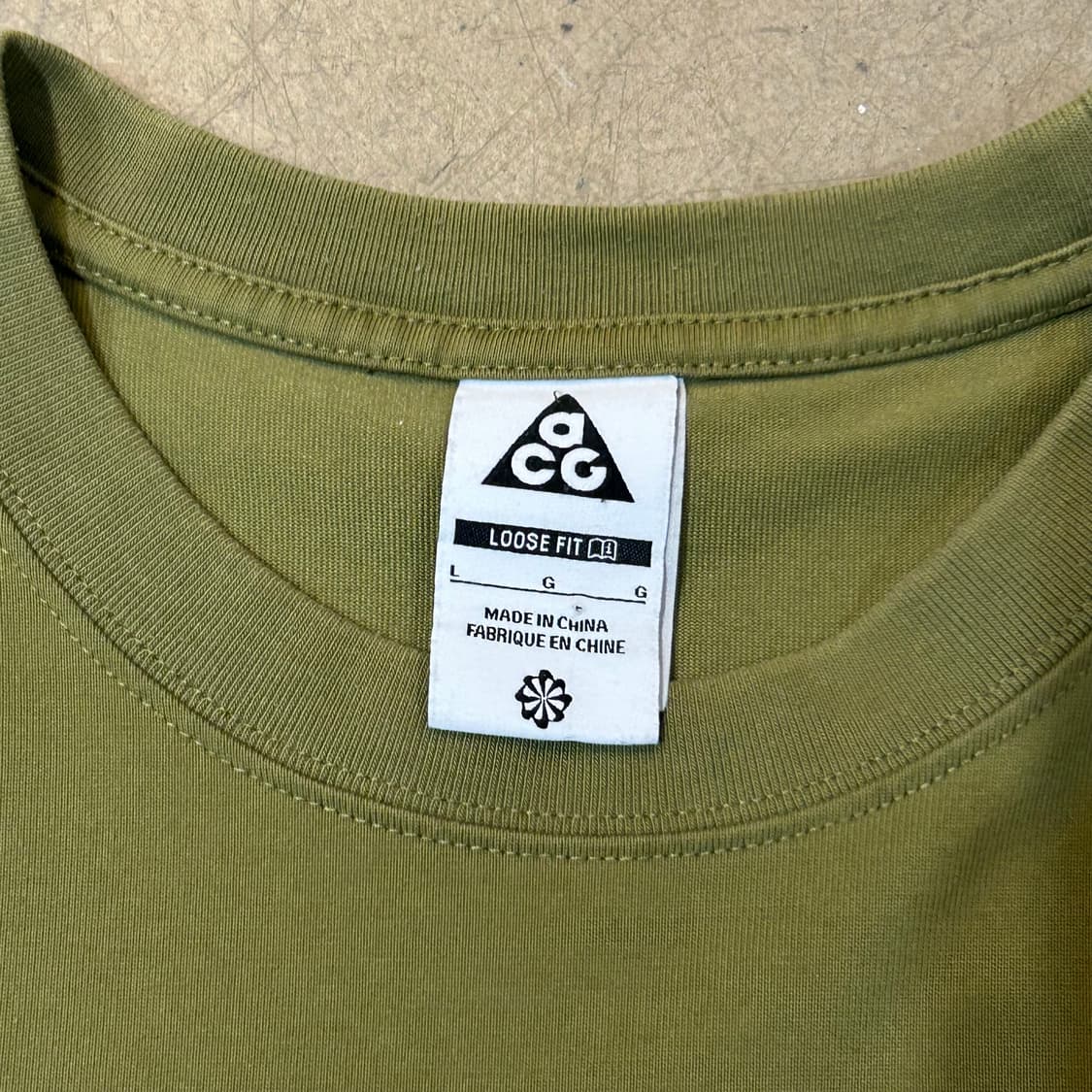 🫶🏻 나이키 ACG 루즈 핏 Green 반팔티 🫶🏻 상품이미지4