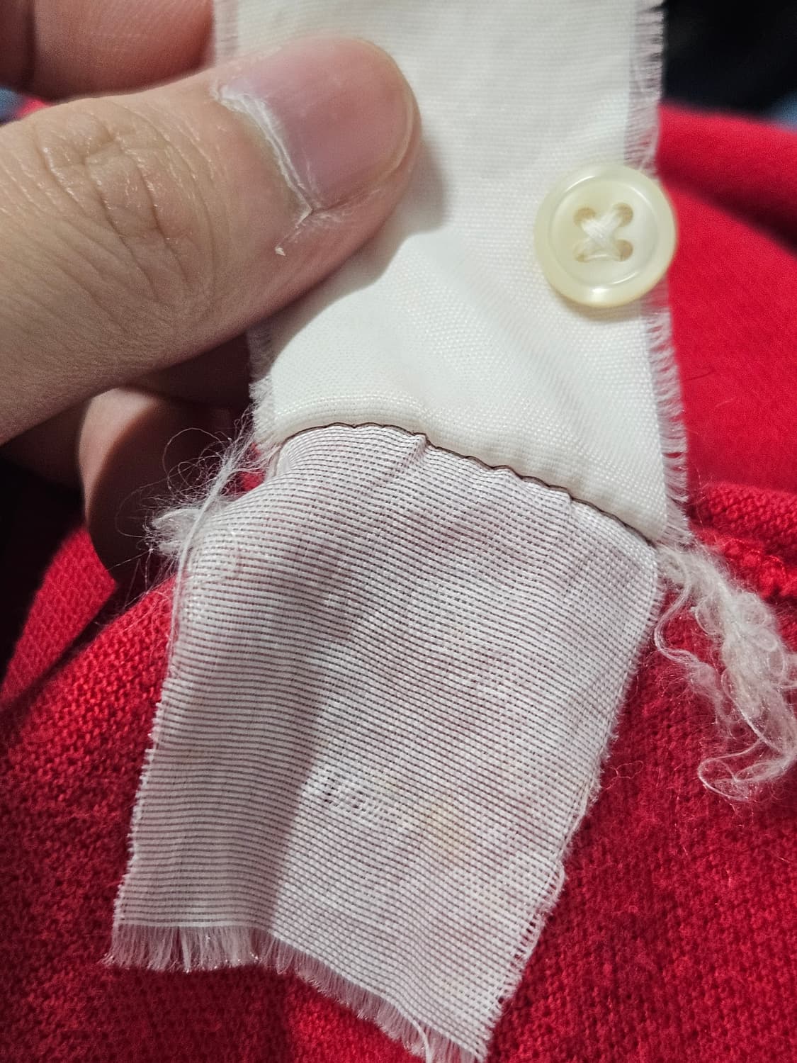 00s 폴로 레드 카라티셔츠 L사이즈 상품이미지5