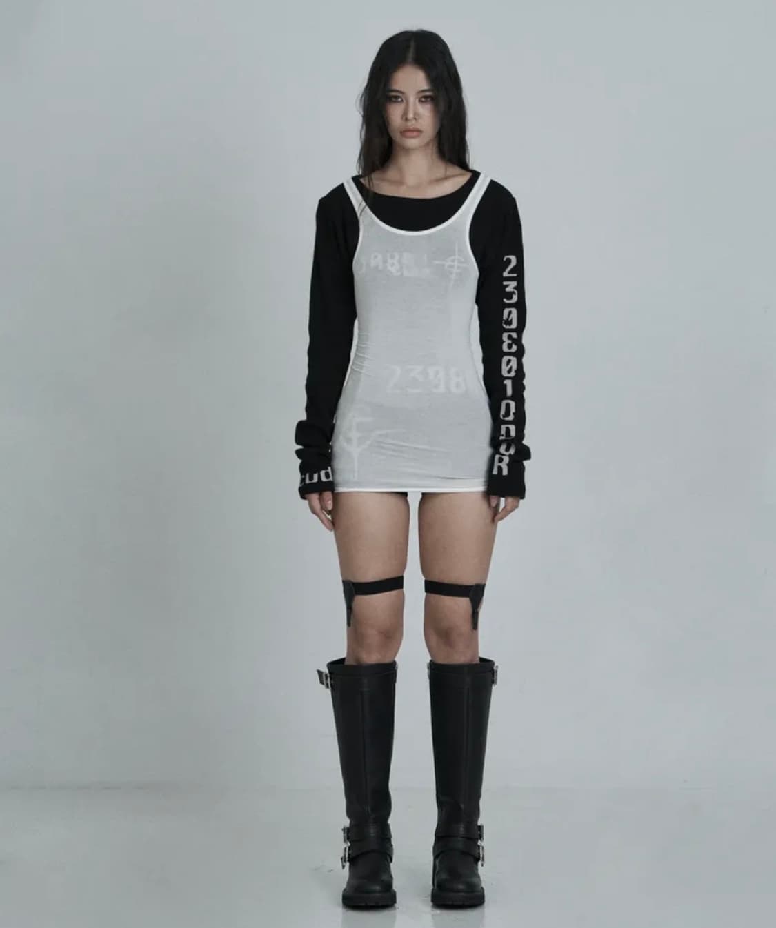 ODOR Layered sleeveless 상품이미지2