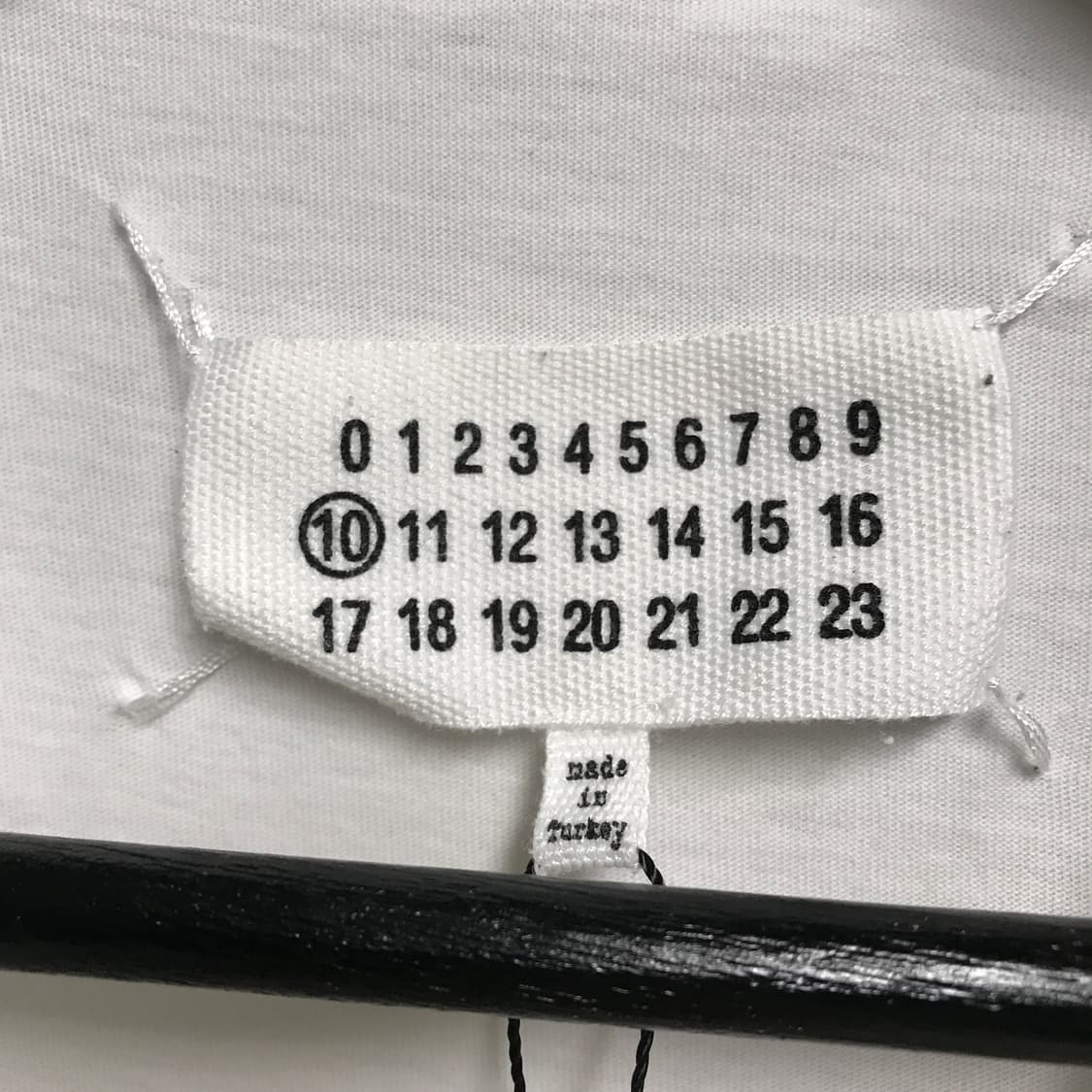 마르지엘라 화이트 반팔 티셔츠 L 상품이미지4