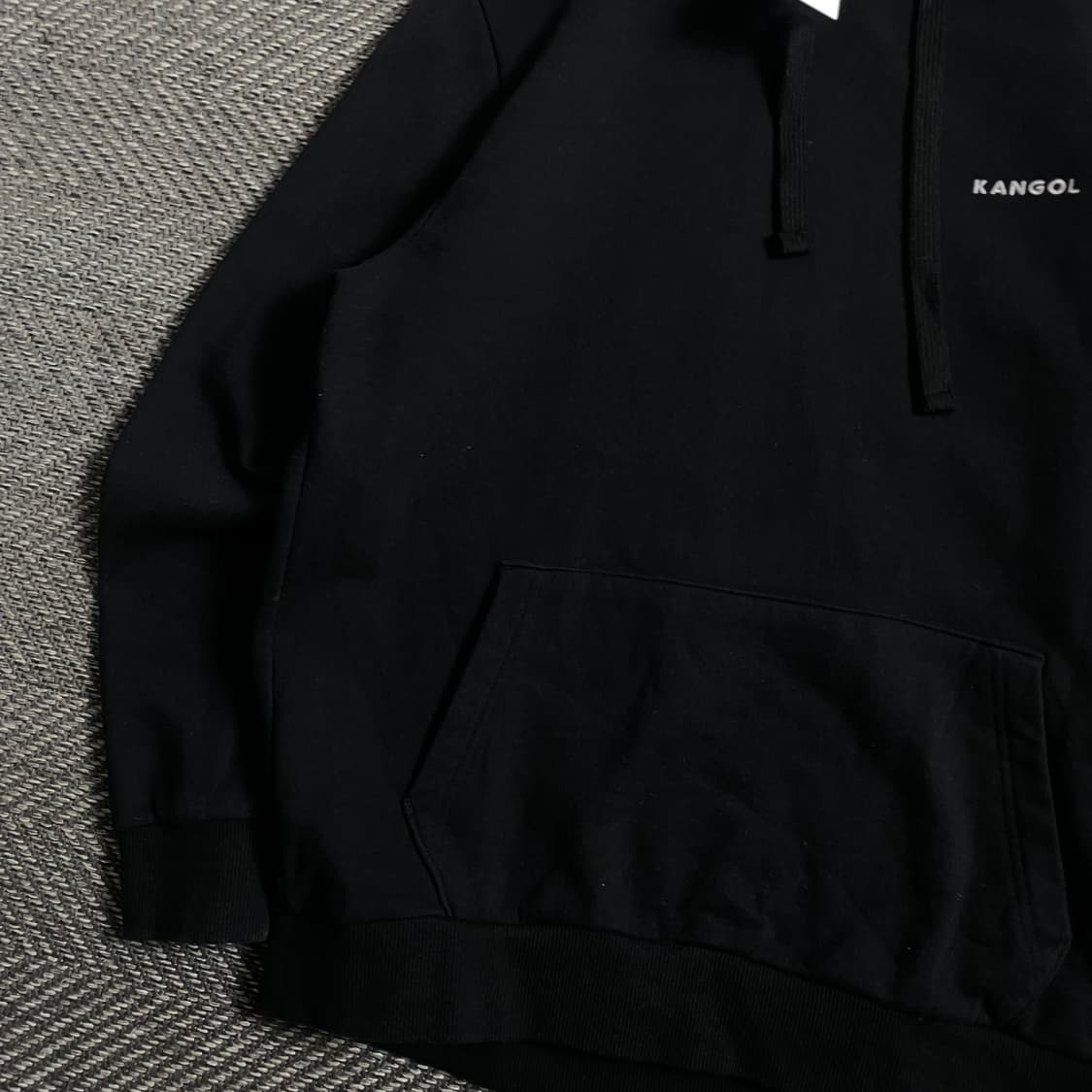 캉골 스몰 자수로고 배색 투톤 후드 티셔츠 o 4239 상품이미지3