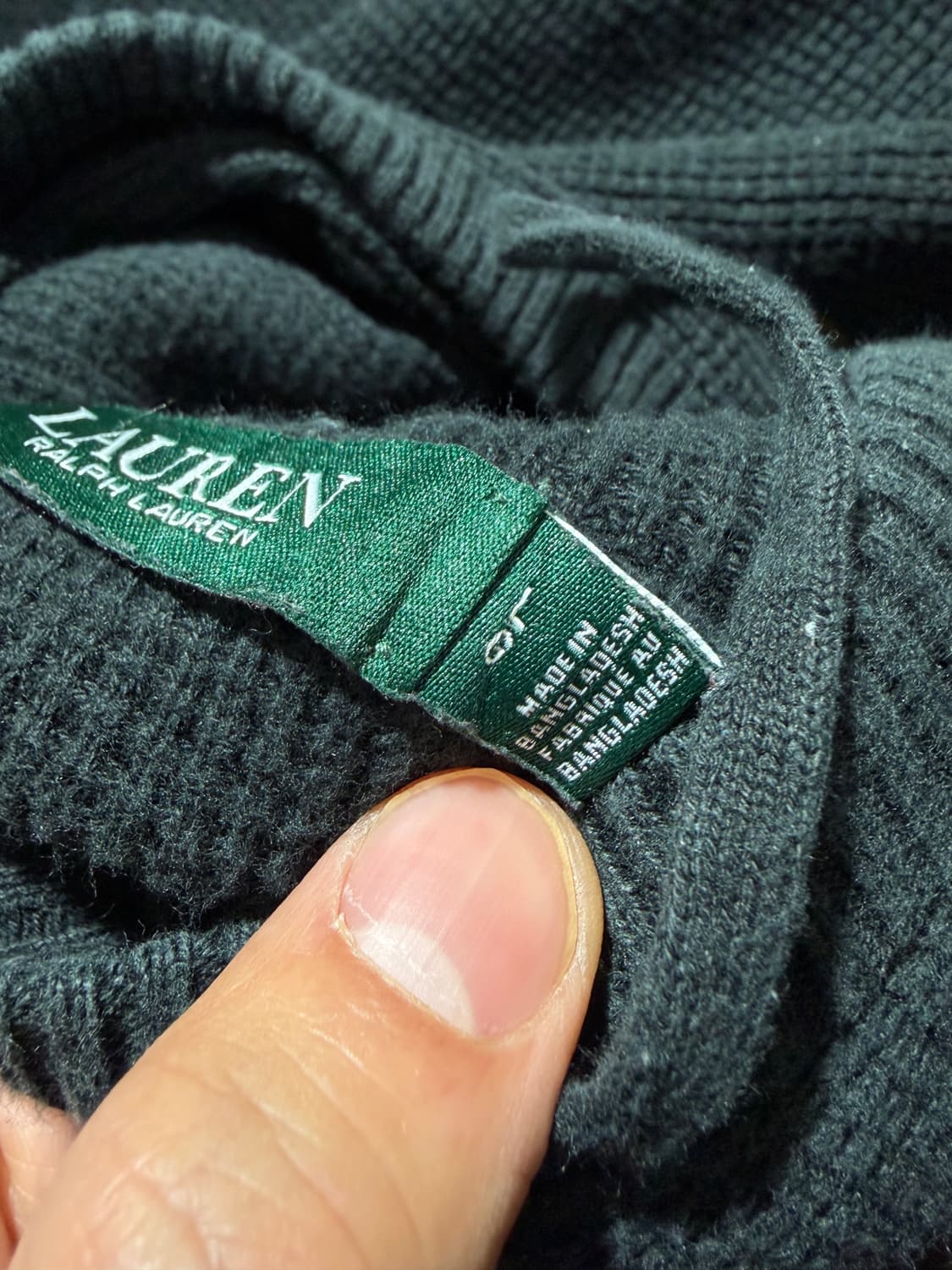 폴로 로렌 니트 후드 상품이미지6