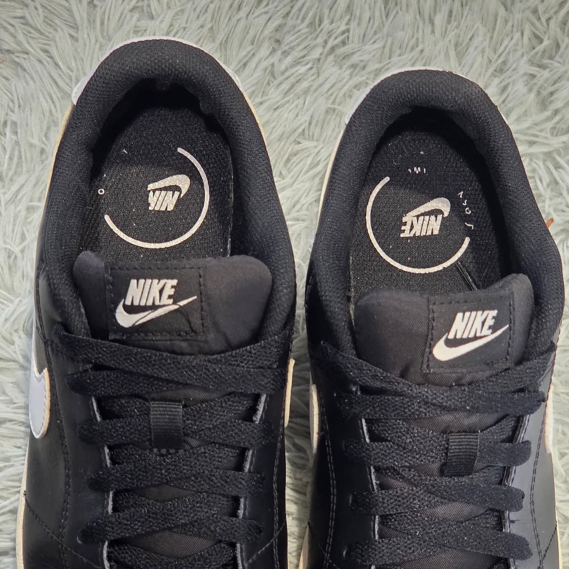 8q-17:나이키 코트 로얄 블랙 화이트 (25cm 상품이미지5