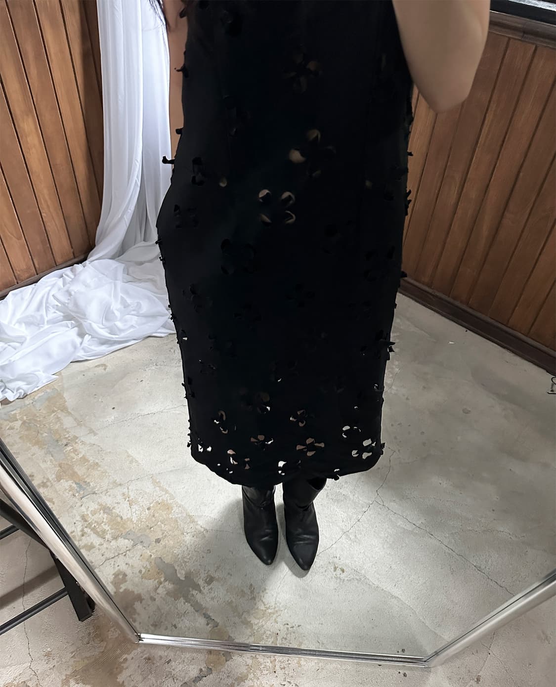 COMME DES GARCONS flower punching dress 상품이미지2