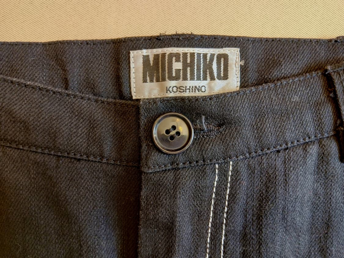 [Archive] 미치코 코시노 멀티 지퍼 유틸리티 스커트 상품이미지3