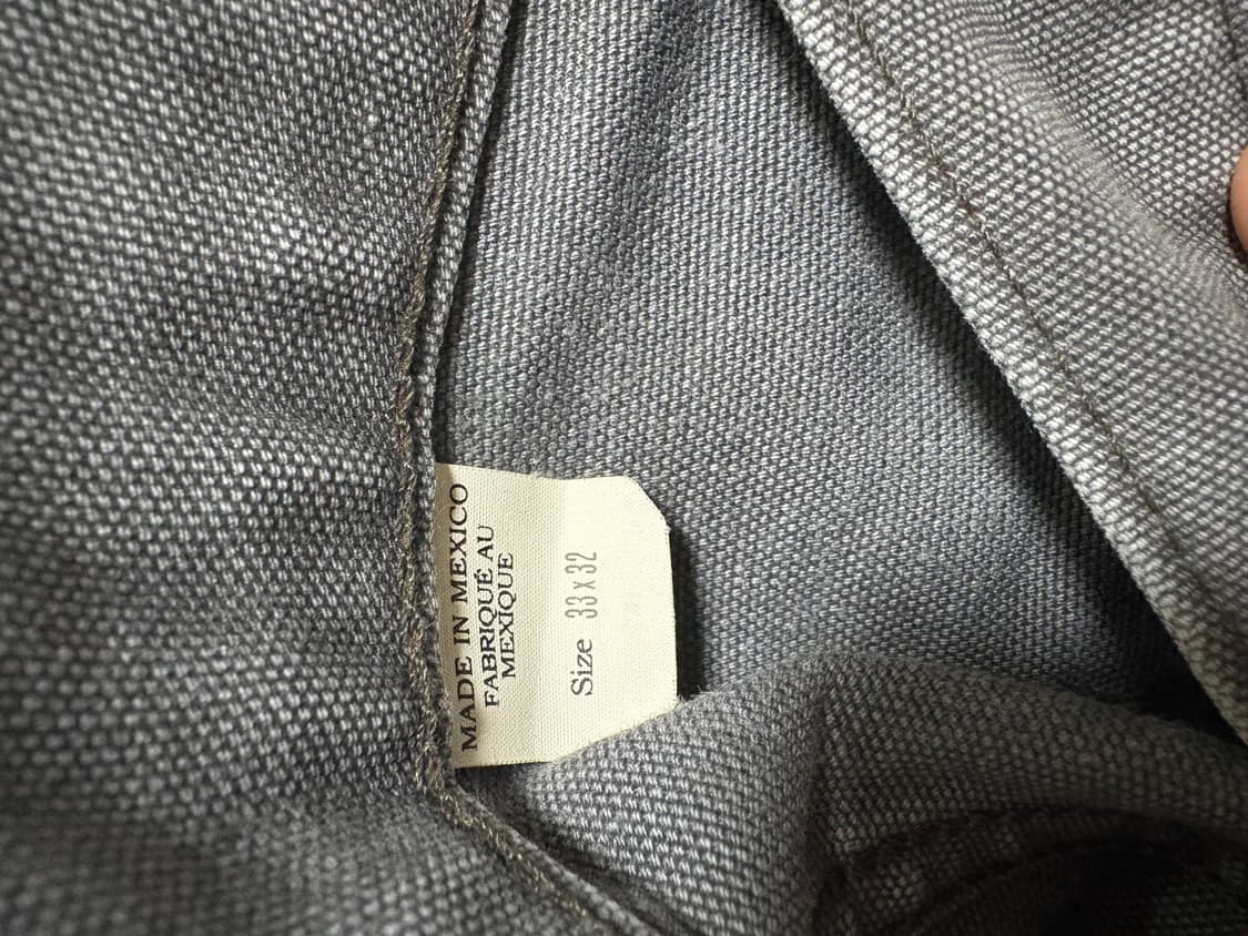 rrl 엔지니어핏 디스트레스트 캔버스 워크 팬츠 33x32 상품이미지5