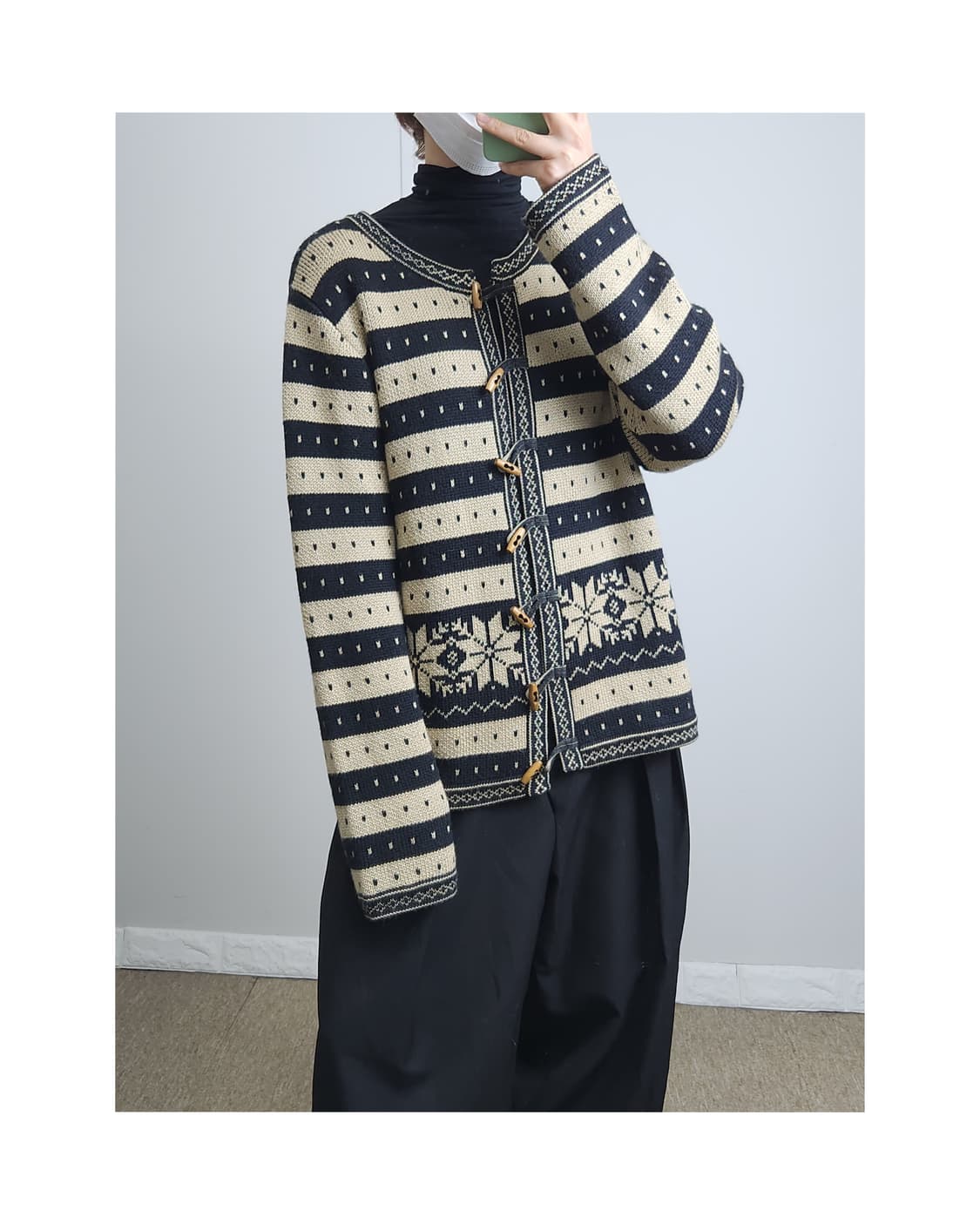 (TALBOTS)에스닉 울 가디건 상품이미지1