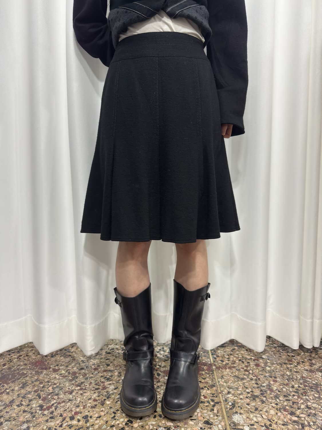 midi pleats skirt 상품이미지1
