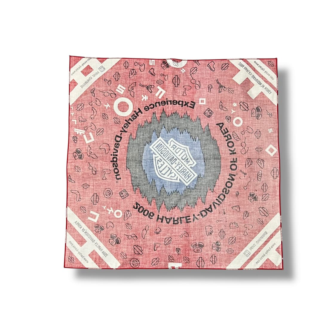  할리데이비슨 코리아 프린팅 스카프 y14358 상품이미지4