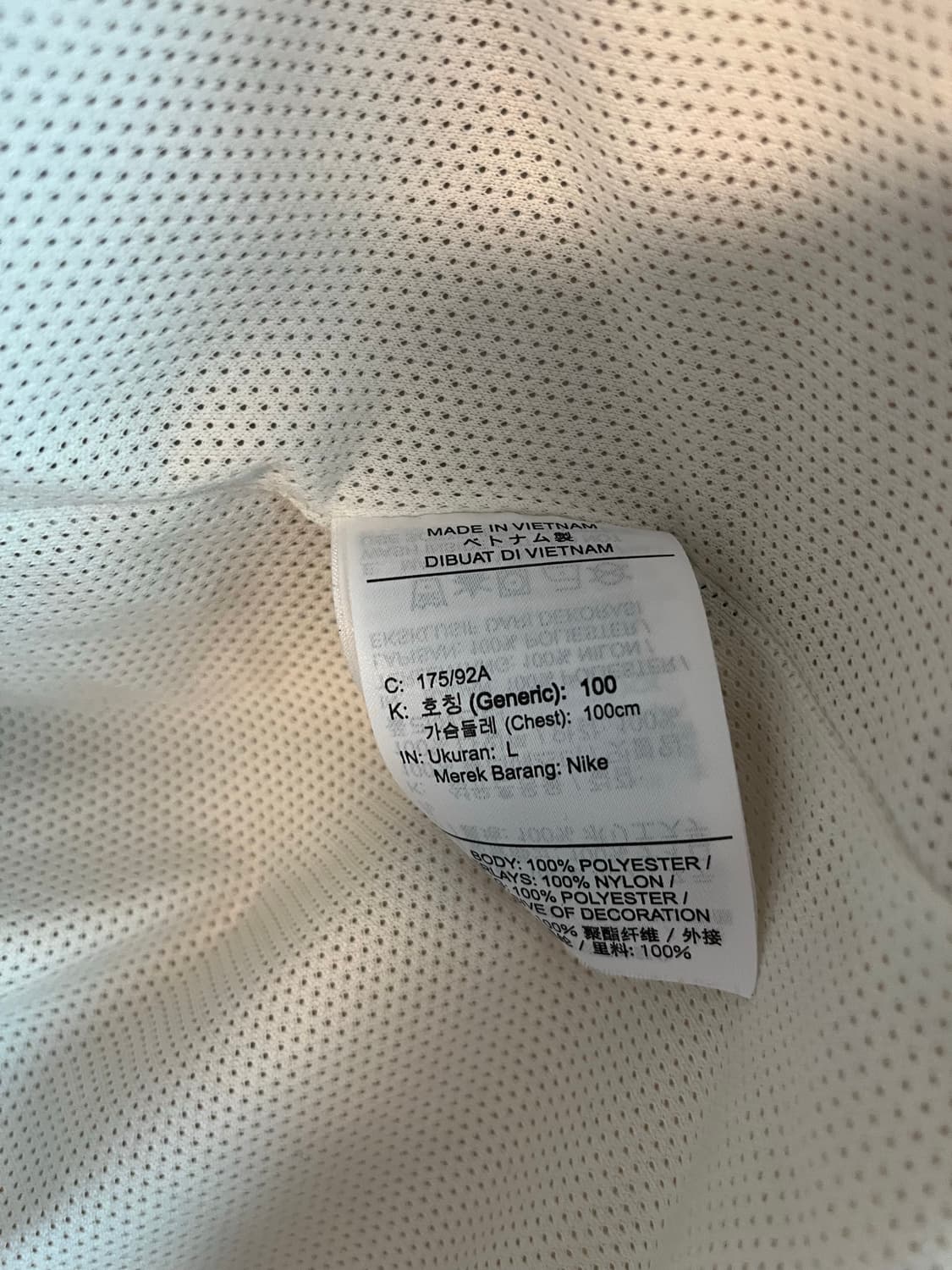 나이키 헤리티지 뽀글이 아노락 후리스 (L size) 상품이미지5