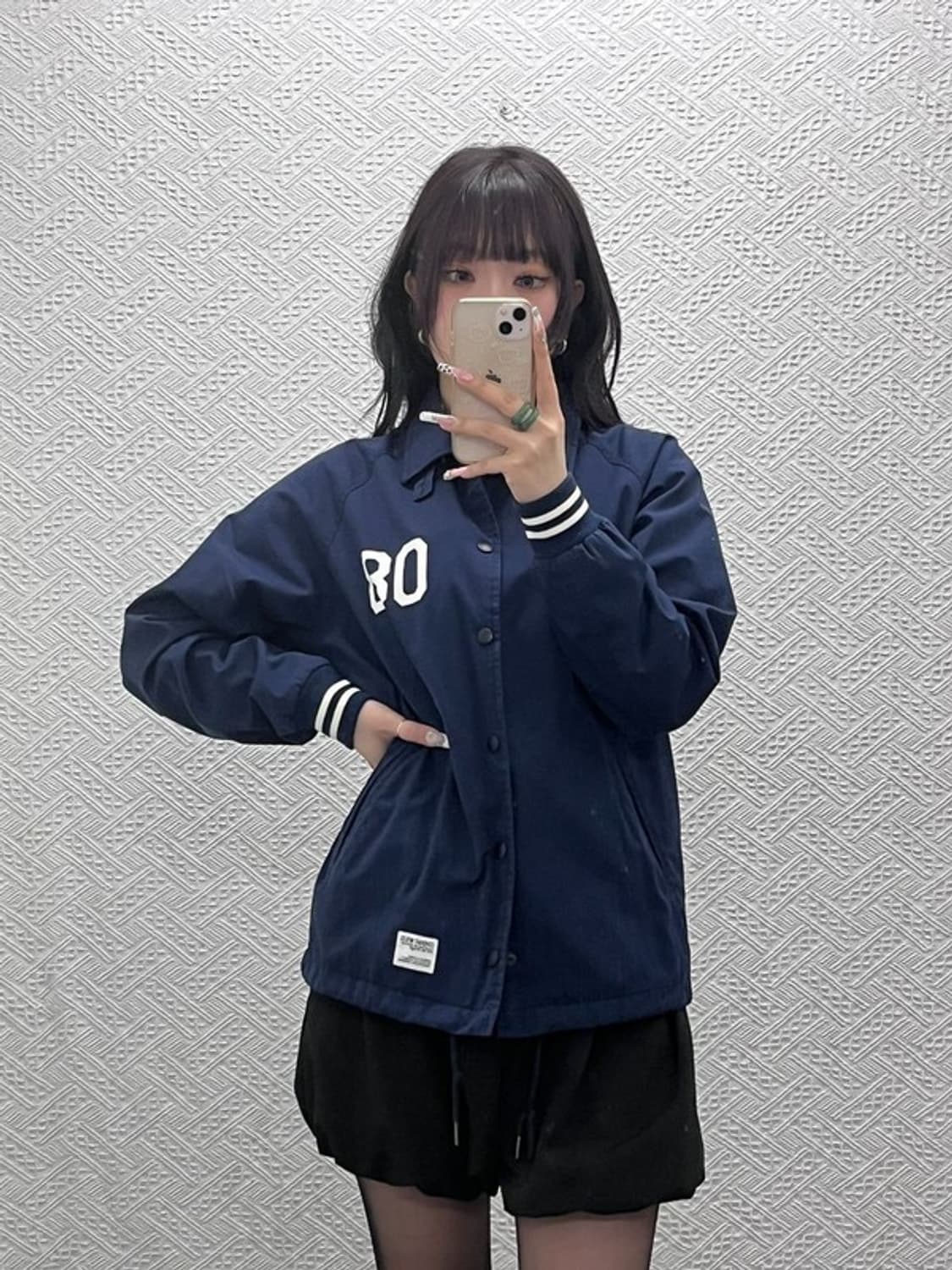 커버낫 빈티지 올드스쿨 레트로 펑크 바시티 자켓 M C11237 상품이미지1