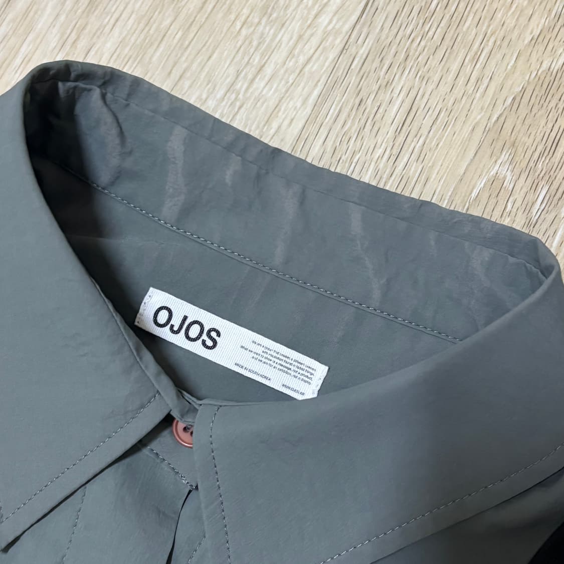 오호스 나일론 셔츠&넥타이 세트 상품이미지6