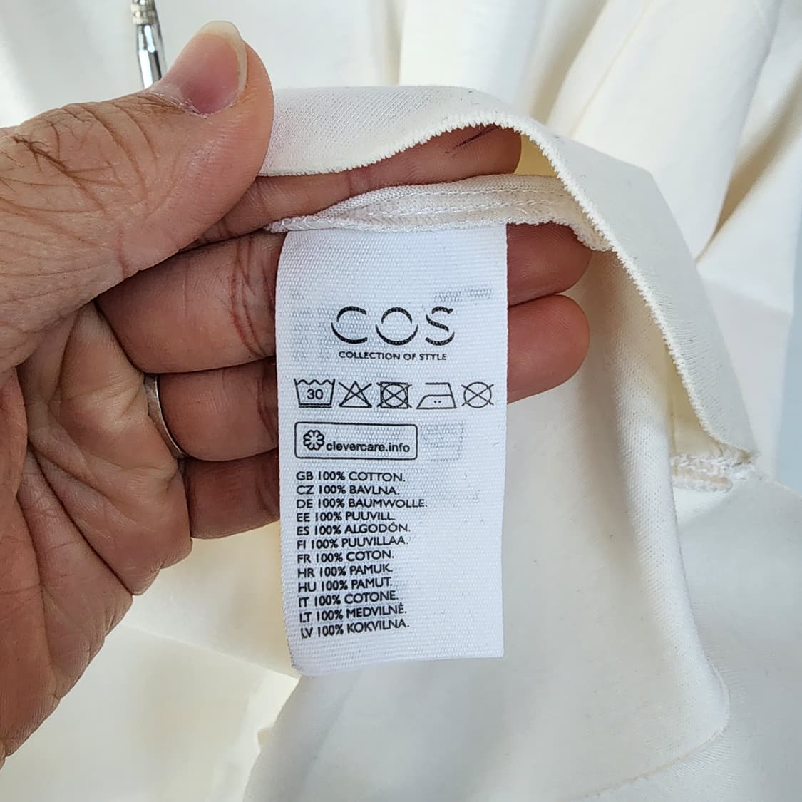 COS 코스 아이보리 티 상품이미지6