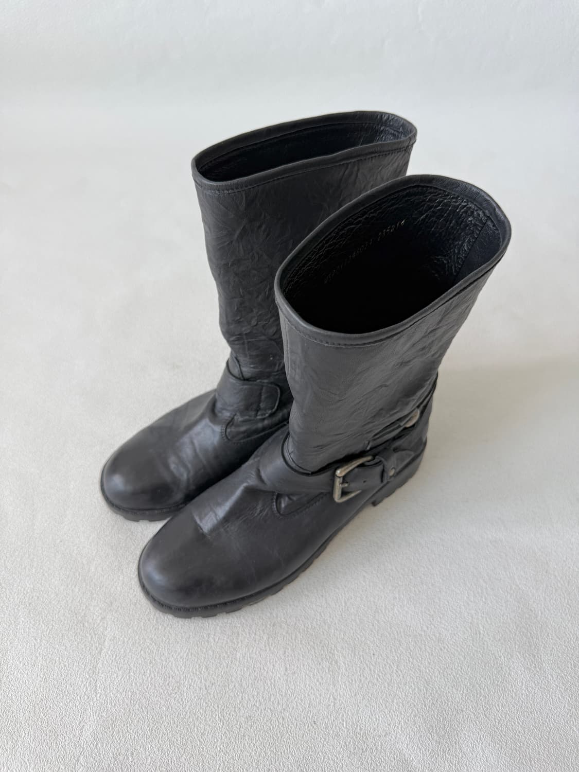 [235]Pre owned 레더 부츠 상품이미지3