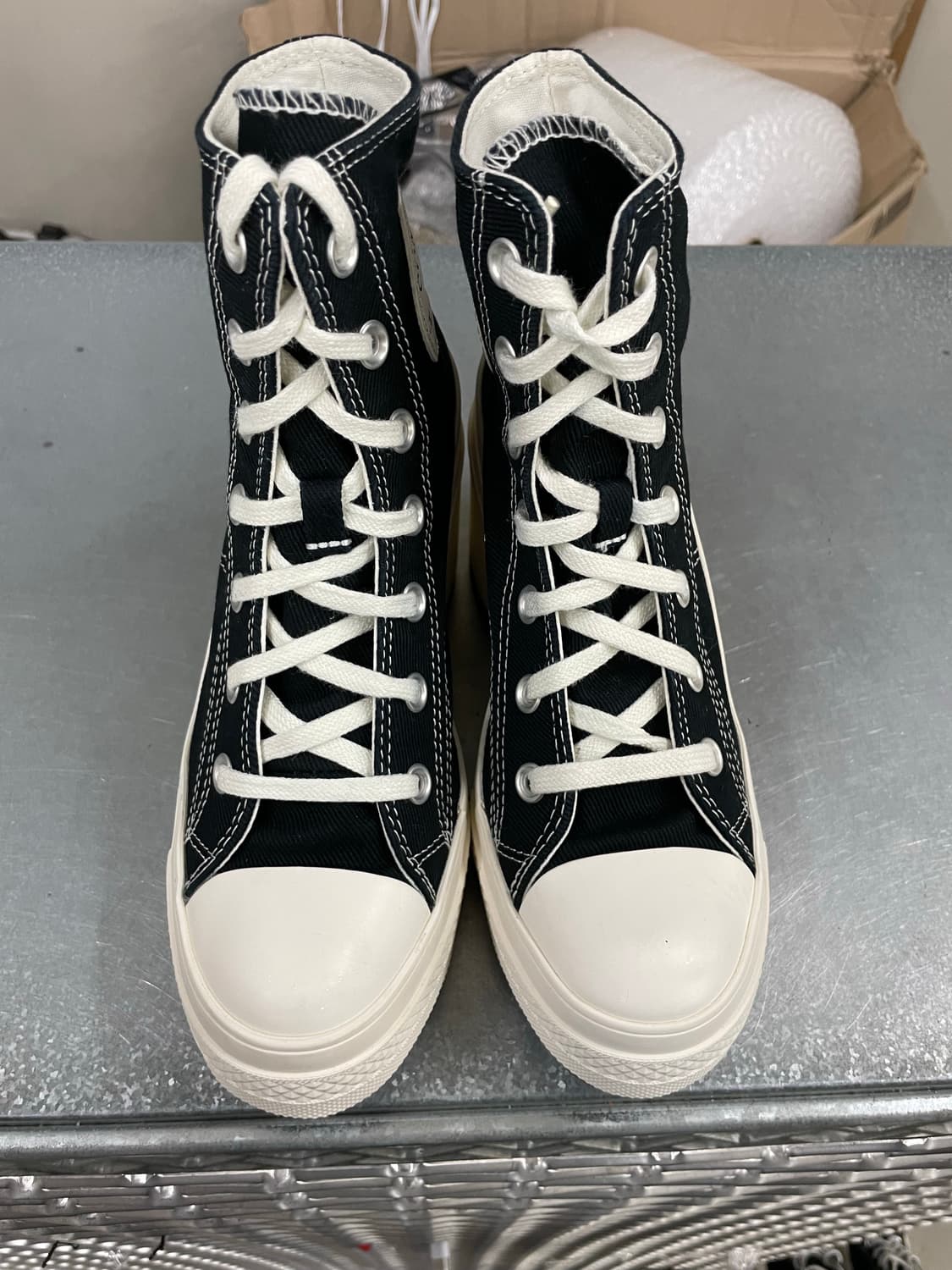 컨버스 척 70 디 럭스 힐 블랙 235 (gr-4253) 상품이미지5