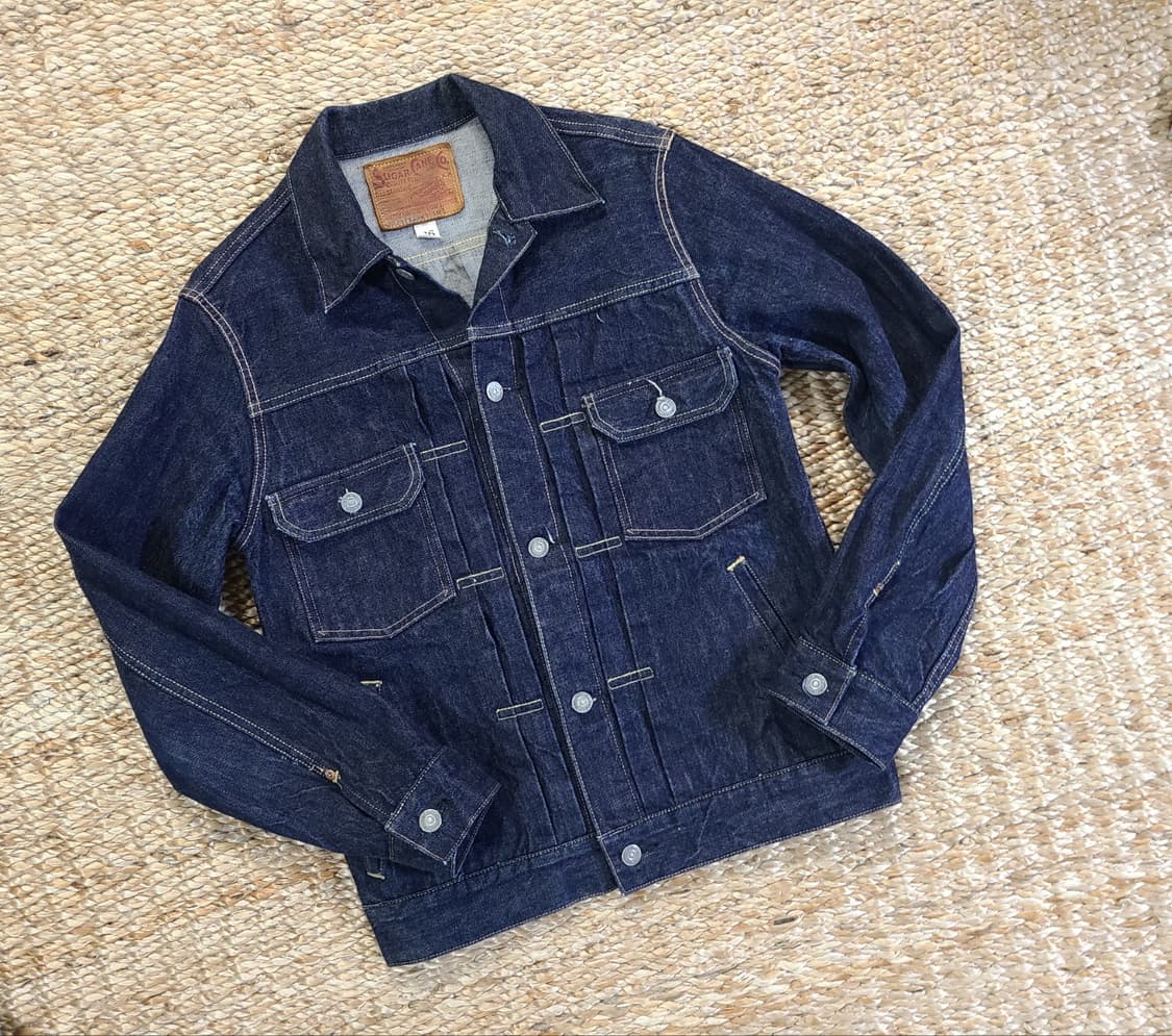 슈가케인 데님 자켓 상품이미지1