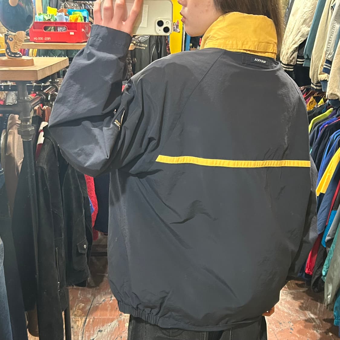 [HI] 노티카 바람막이 네이비 상품이미지5