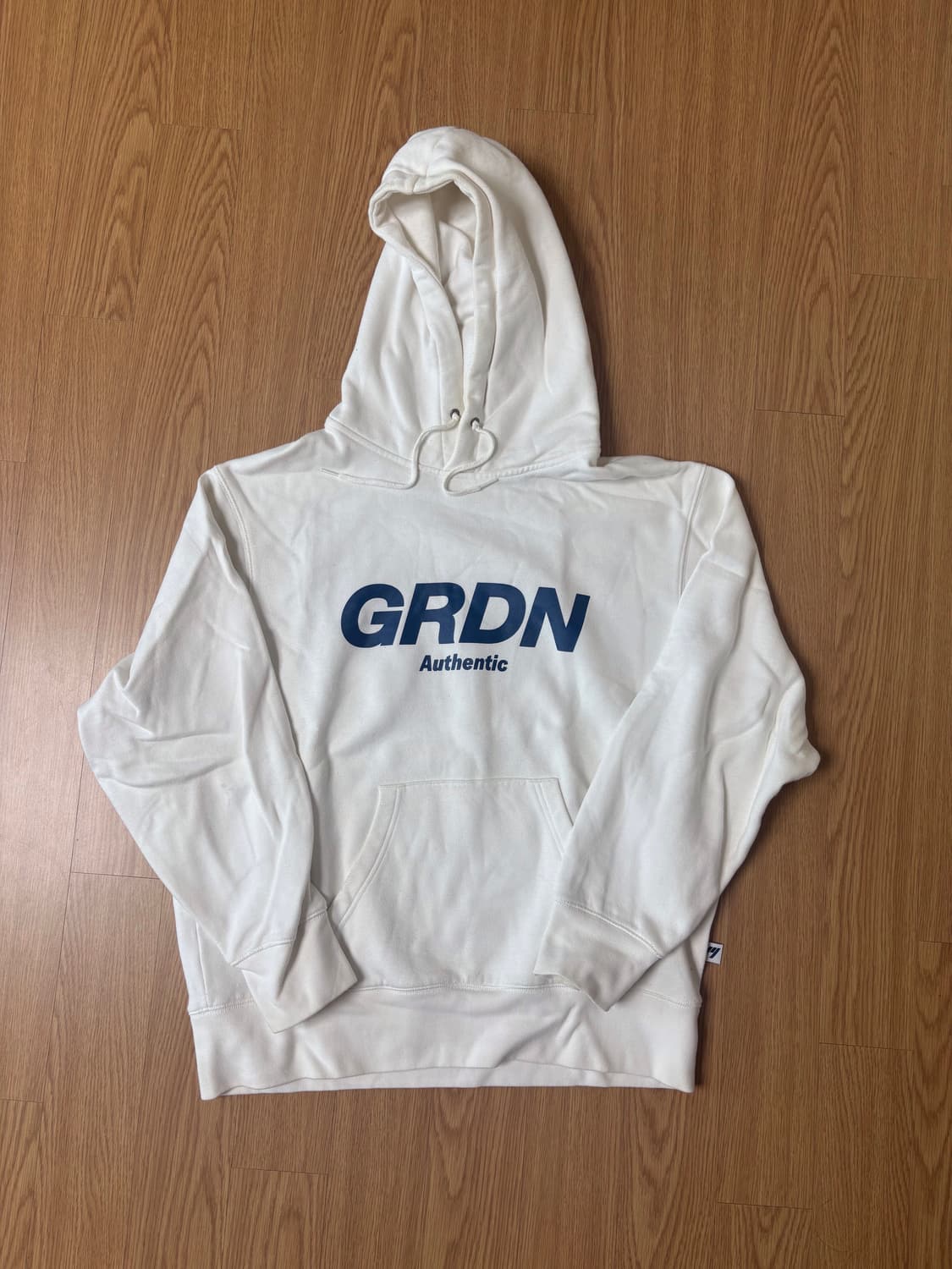 87mm 흰색 후드티 L 상품이미지1