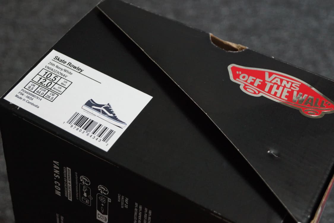 (285) 반스 스케이트 로울리 25주년 네이비 상품이미지10