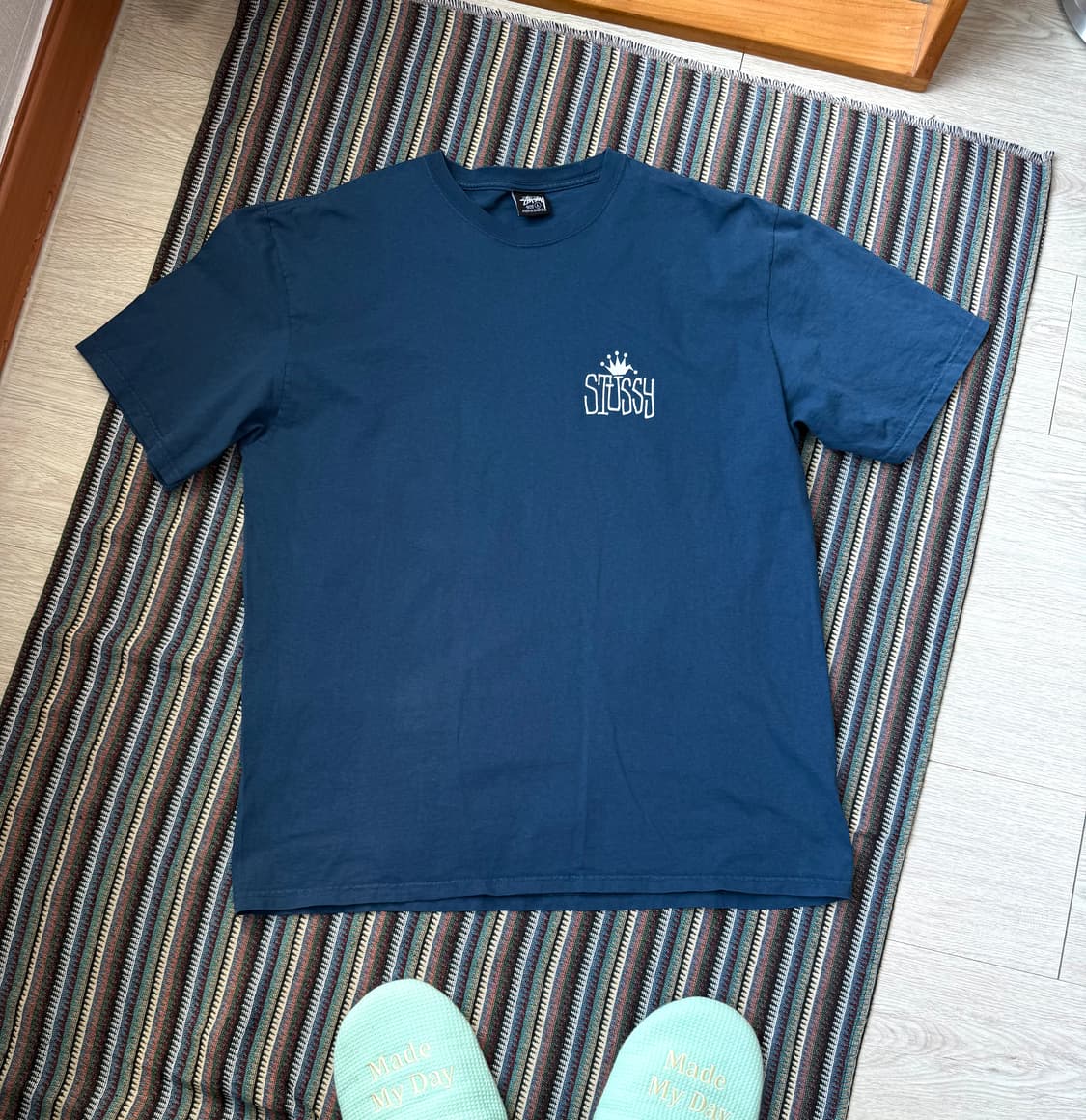 스투시 크라운 피그먼트 반팔 티셔츠 상품이미지3