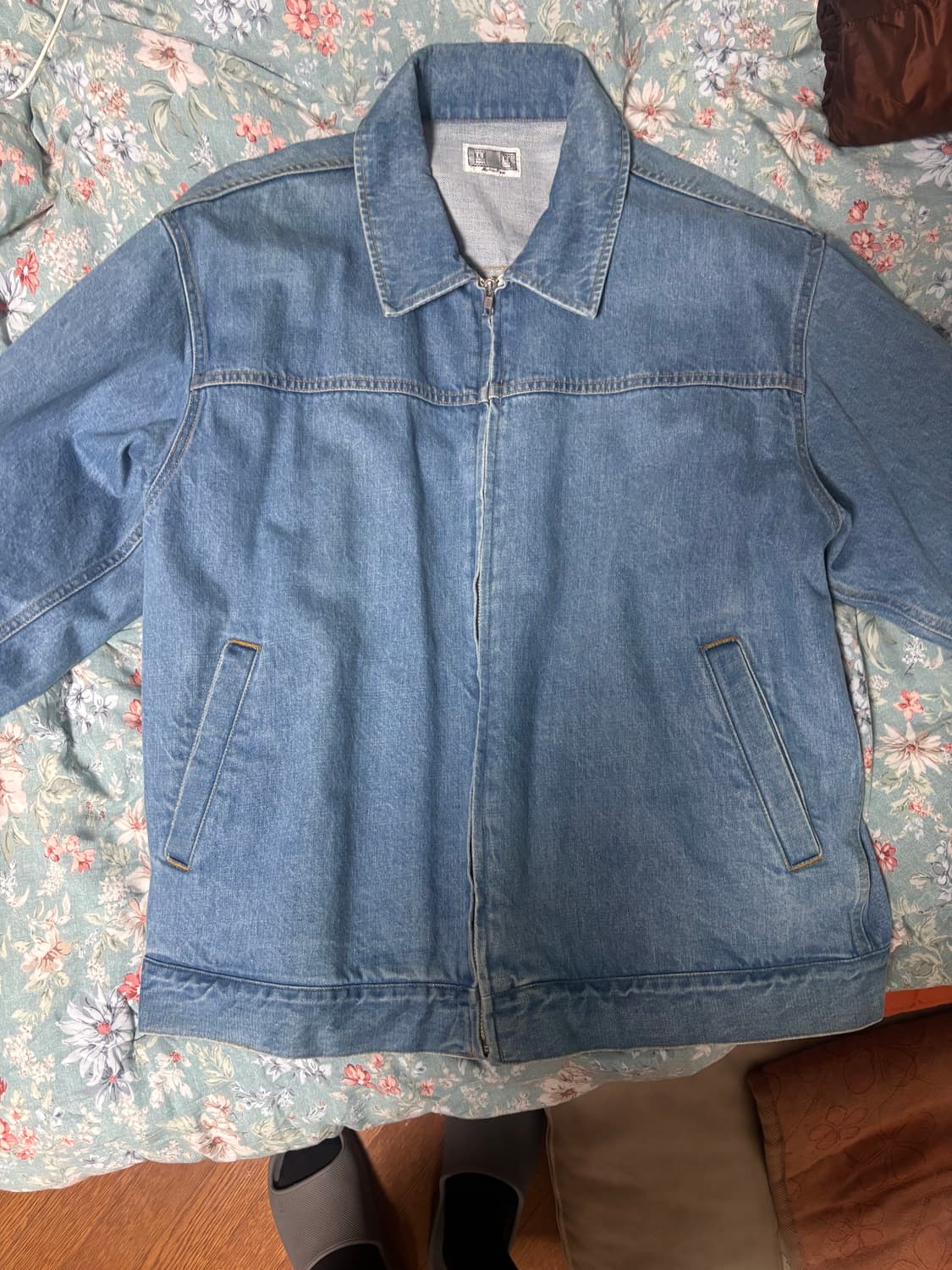 카브엠트 워시드 데님 집 자켓 인디고 상품이미지1